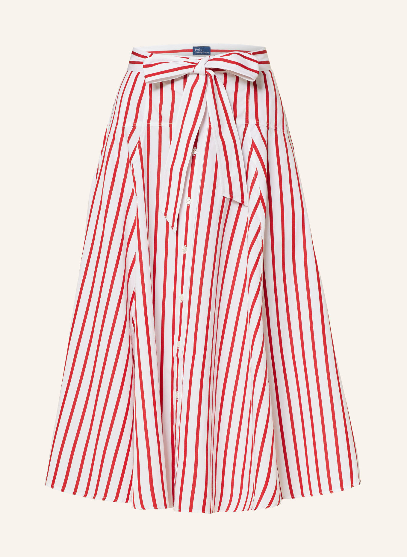 POLO RALPH LAUREN Skirt, Color: WHITE/ RED (Image 1)
