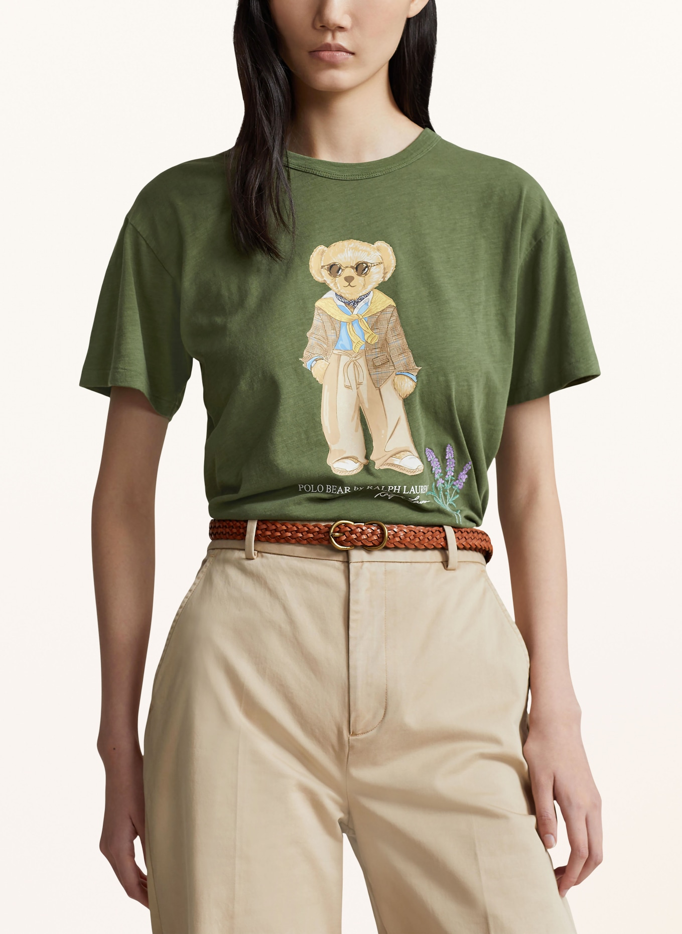 POLO RALPH LAUREN T-shirt, Color: OLIVE (Image 4)