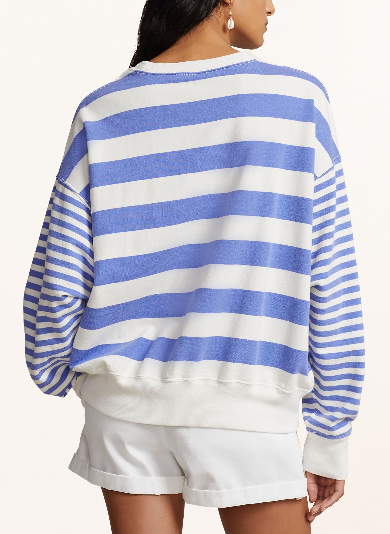 POLO RALPH LAUREN Sweatshirt, Farbe: WEISS/ BLAU (Bild 3)