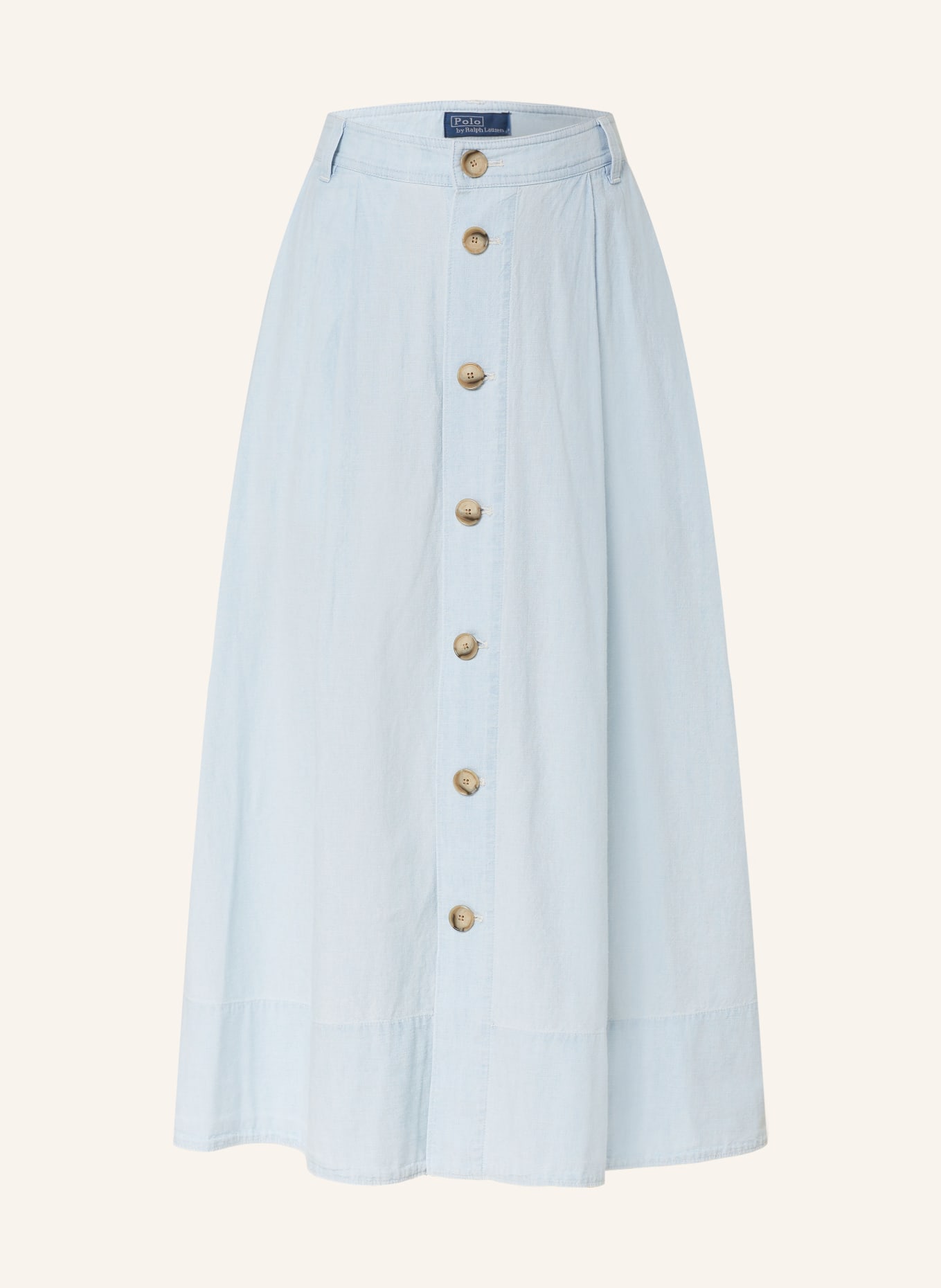 POLO RALPH LAUREN Denim skirt, Color: LIGHT BLUE (Image 1)