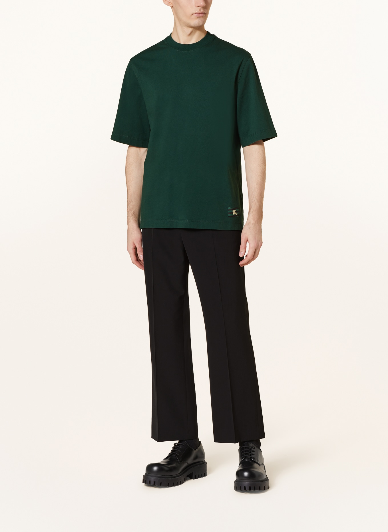 Green burberry t shirt hot sale