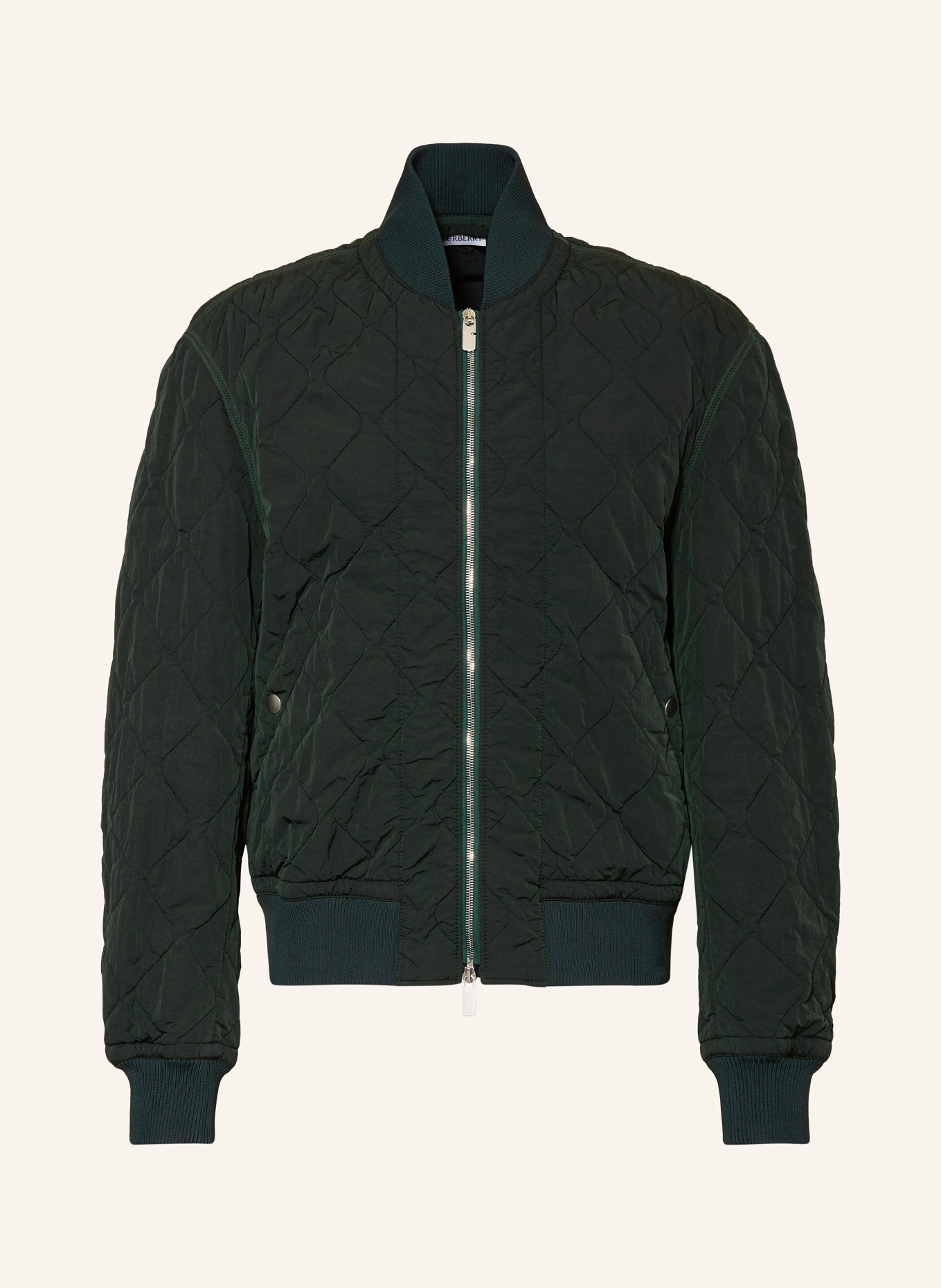 BURBERRY Bomber jacket, Color: DARK GREEN (Image 1)