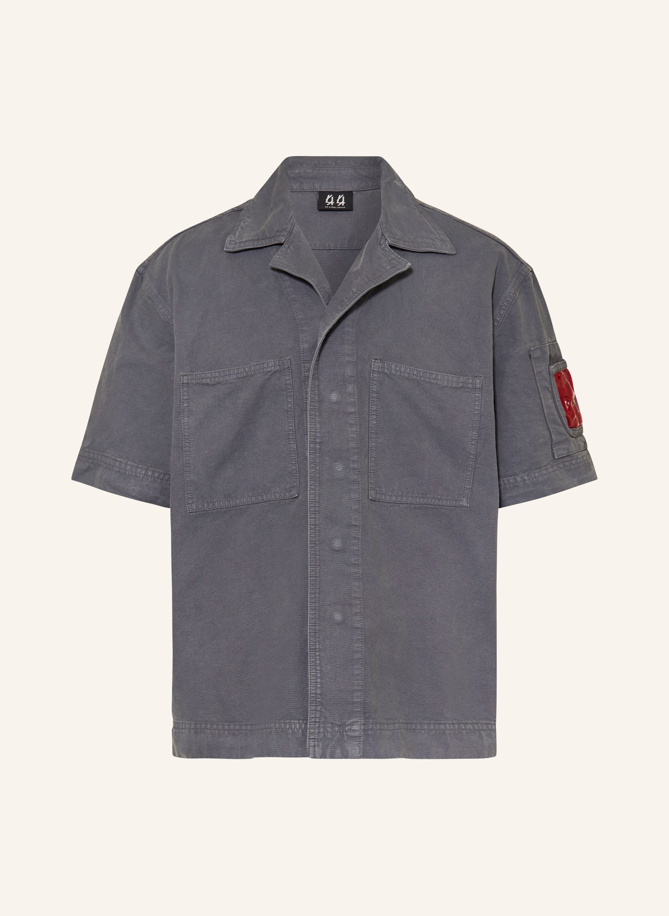 44 LABEL GROUP Resort shirt ID comfort fit, Color: GRAY (Image 1)