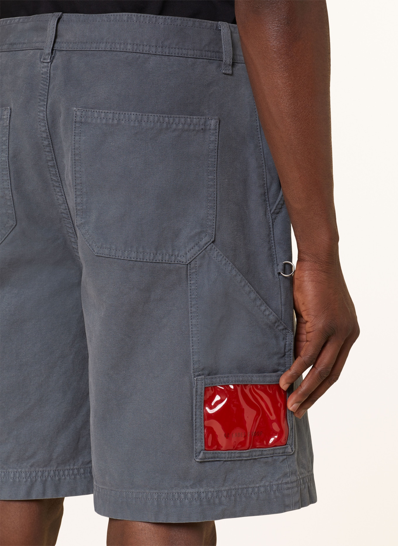 44 LABEL GROUP Cargo shorts, Color: GRAY (Image 6)