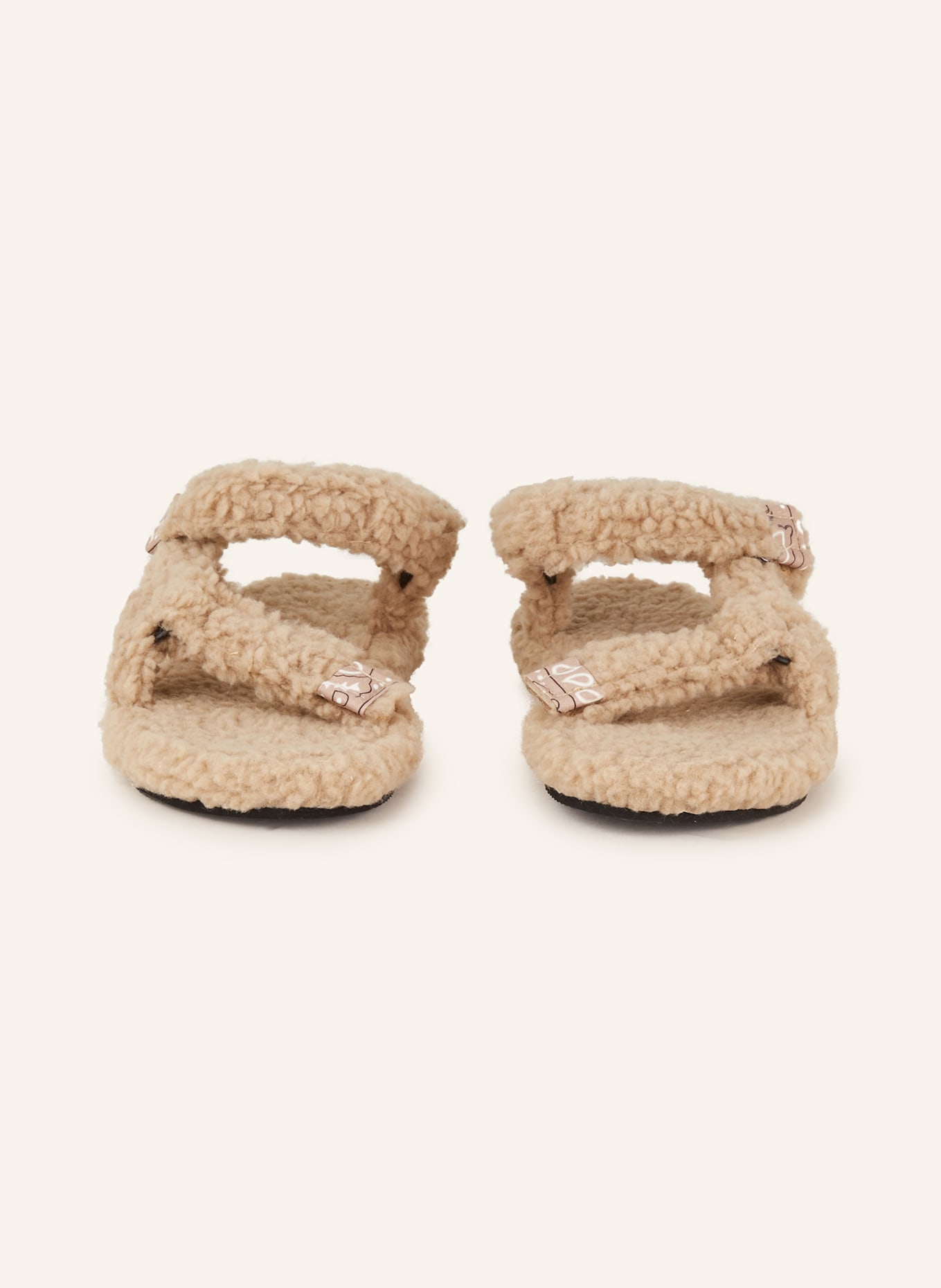 ARIZONA LOVE Sandals TREKKY with teddy, Color: BEIGE (Image 3)