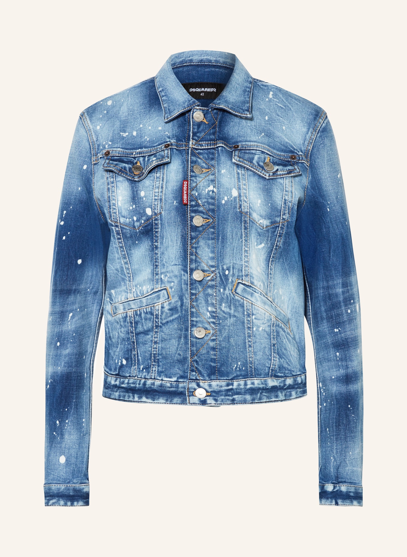 DSQUARED2 Denim jacket, Color: 470 NAVY BLUE (Image 1)