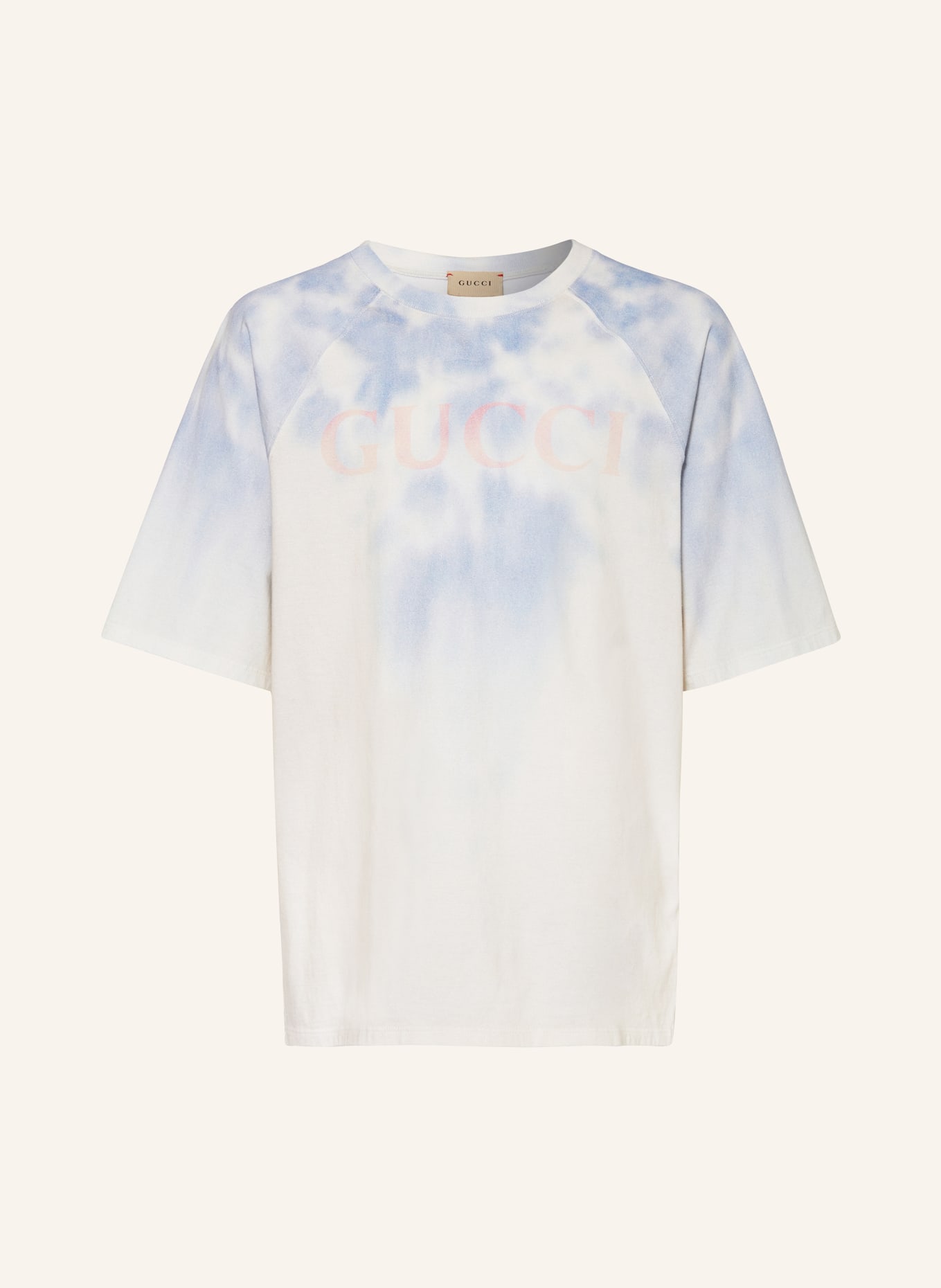 GUCCI T-Shirt, Farbe: BEIGE/ BLAU/ ROT (Bild 1)