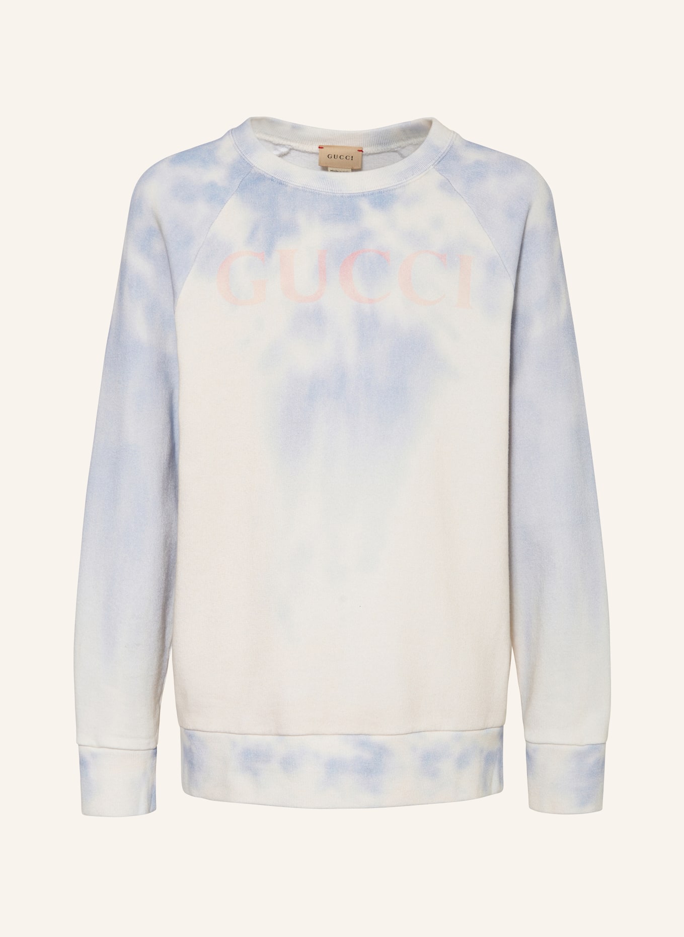 GUCCI Sweatshirt, Farbe: CREME/ BLAU/ HELLROT (Bild 1)