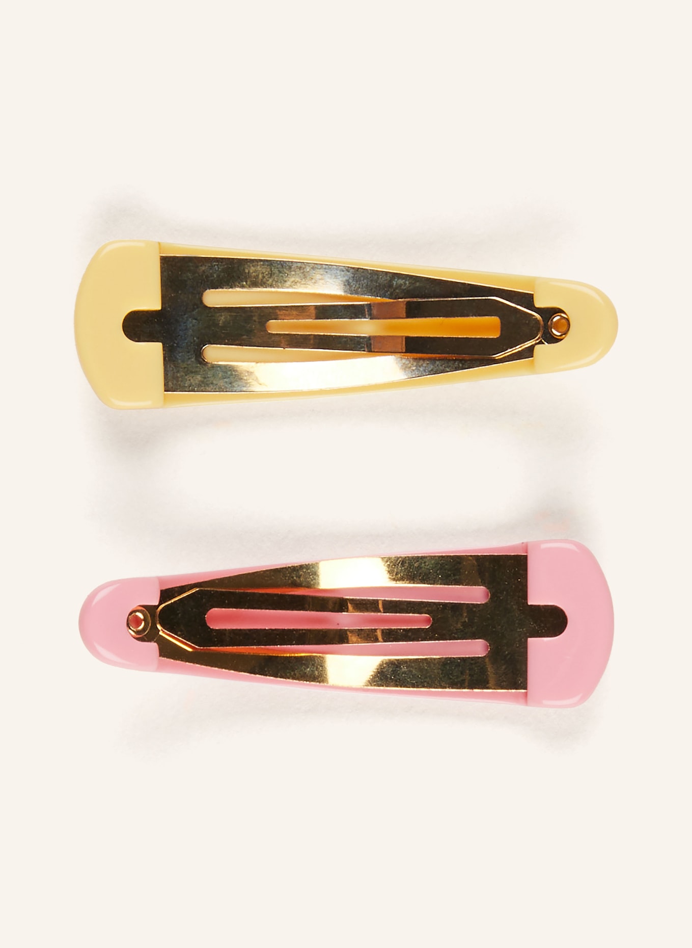GUCCI 2er-Set Haarspangen, Farbe: 5800 ROSA / GIALLO (Bild 2)