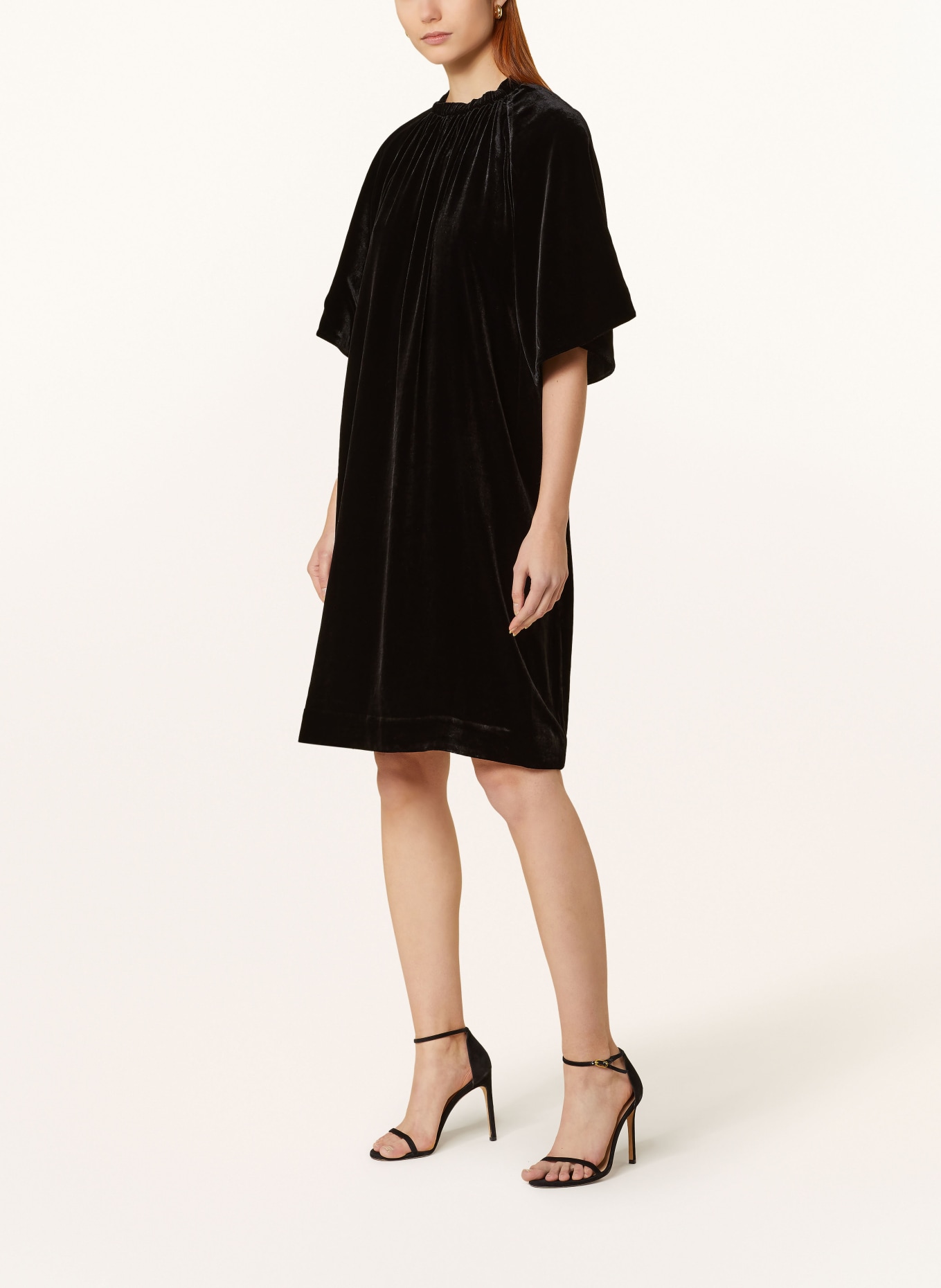 COS Velvet dress, Color: BLACK (Image 2)
