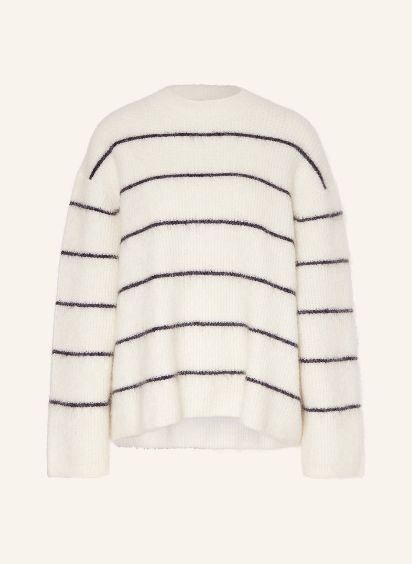 COS Sweater with mohair, Color: WHITE/ BLACK (Image 1)