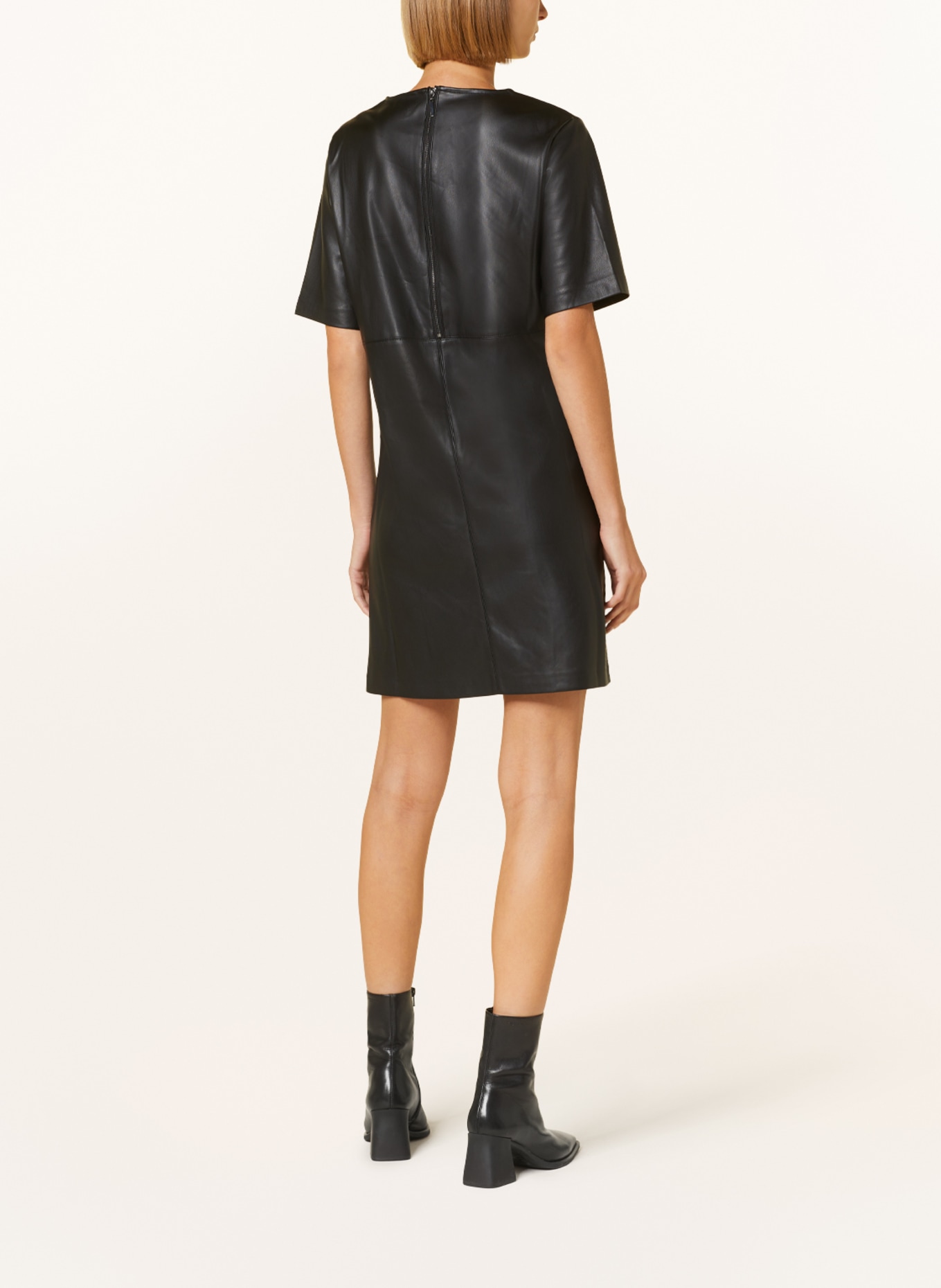 Phase Eight Dress HILDE in leather look