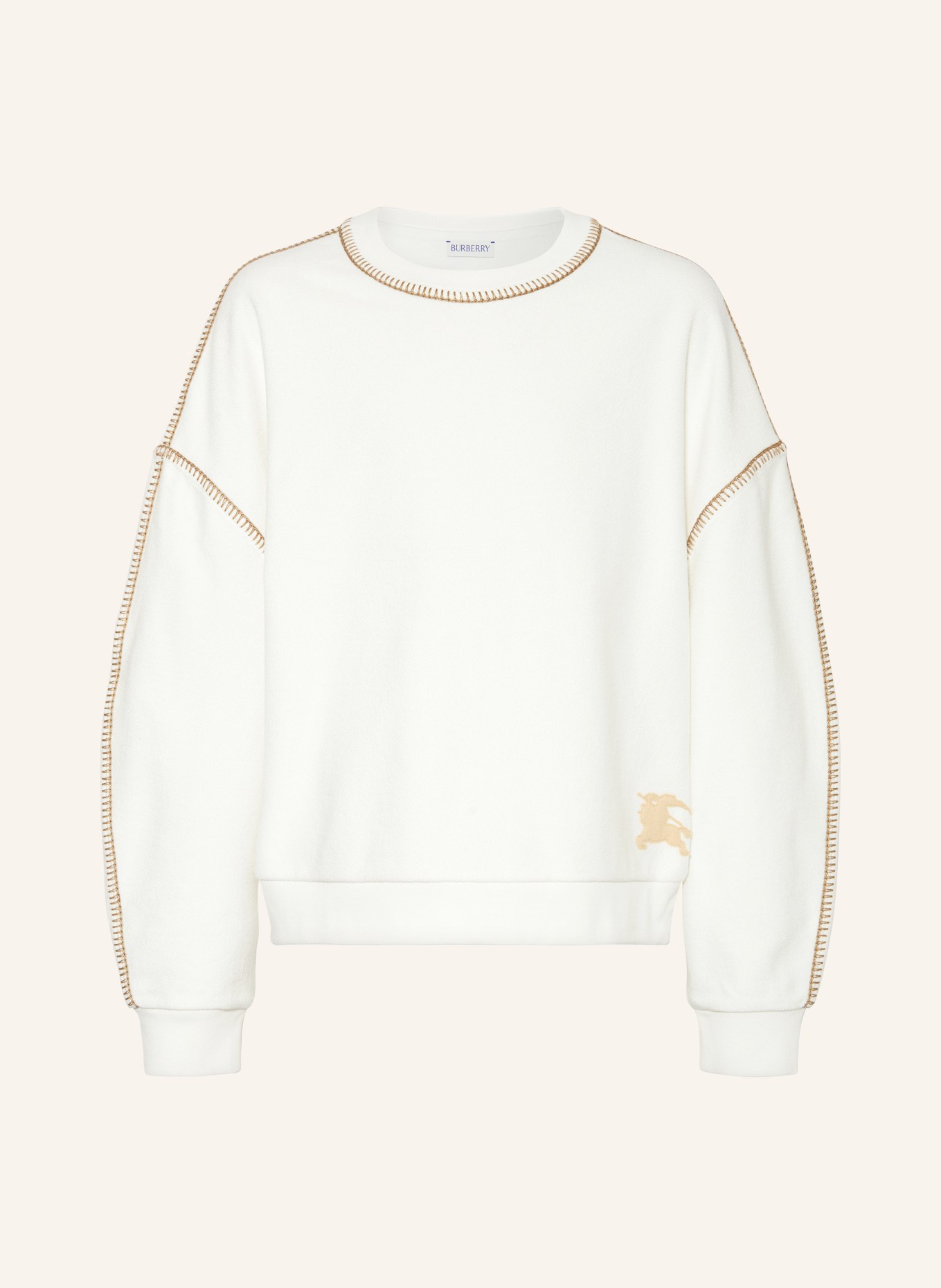 BURBERRY Sweatshirt, Farbe: ECRU (Bild 1)