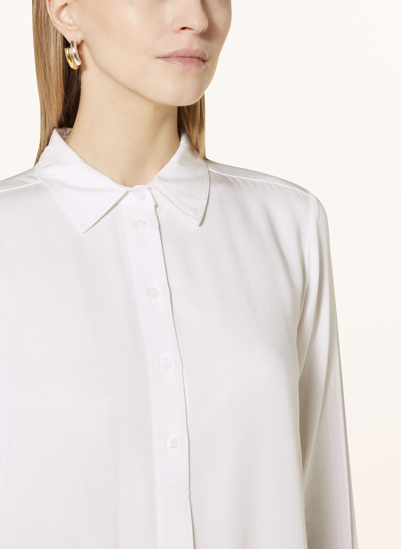 OPUS Shirt blouse FARITA, Color: WHITE (Image 4)