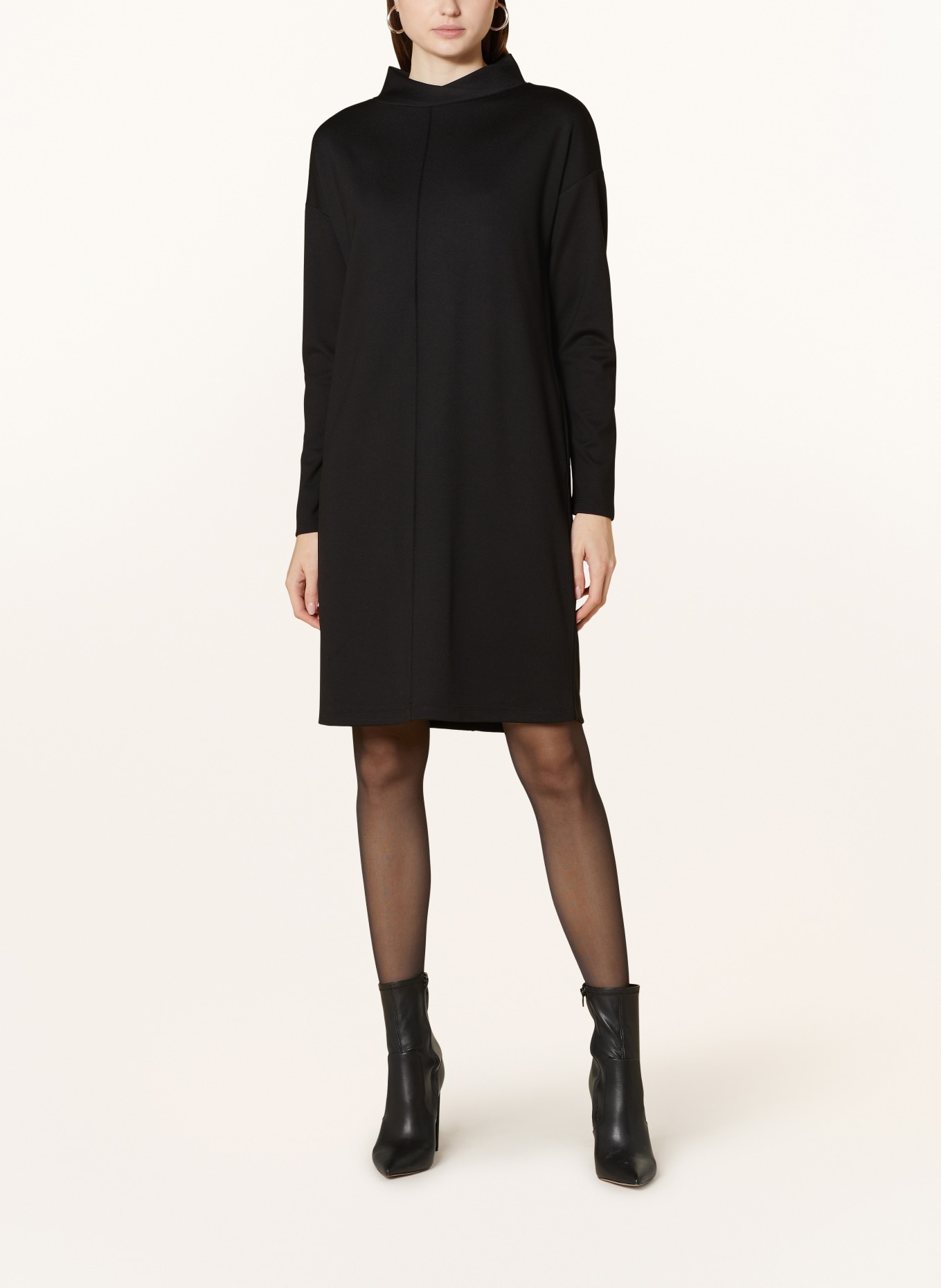 OPUS Jersey dress WABYNI, Color: BLACK (Image 2)