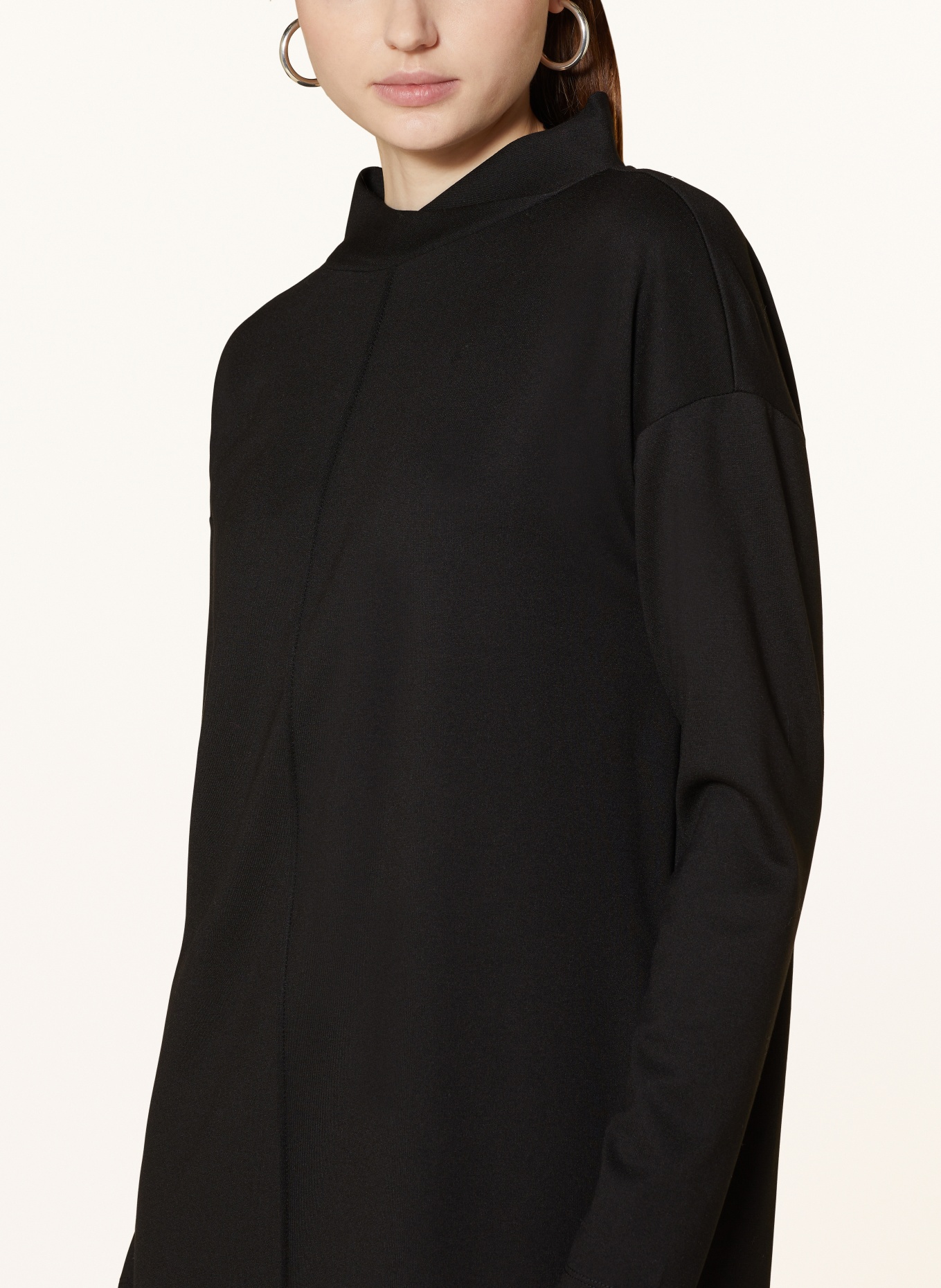 OPUS Jersey dress WABYNI, Color: BLACK (Image 4)