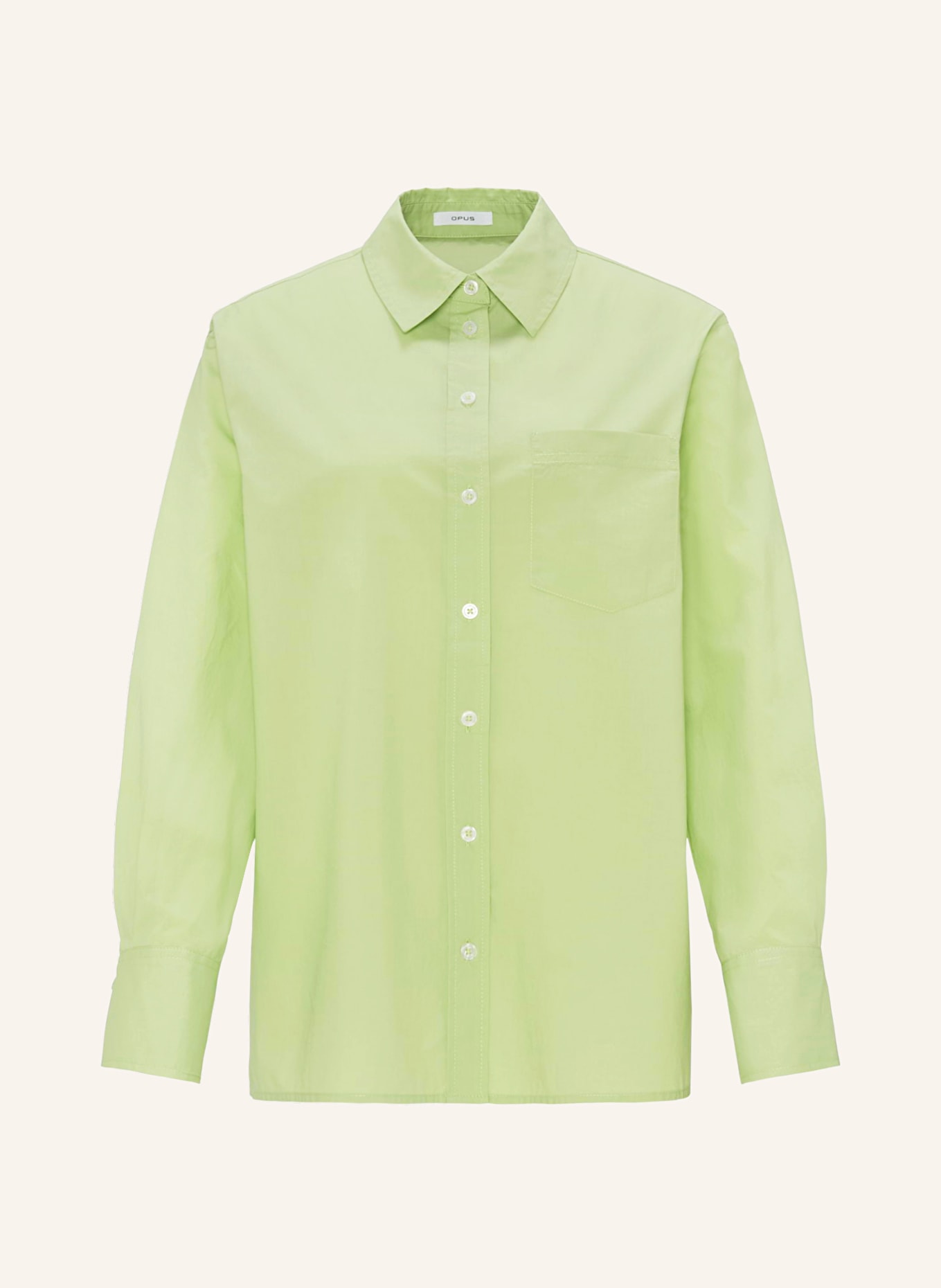 OPUS Shirt blouse FABINO, Color: LIGHT GREEN (Image 1)