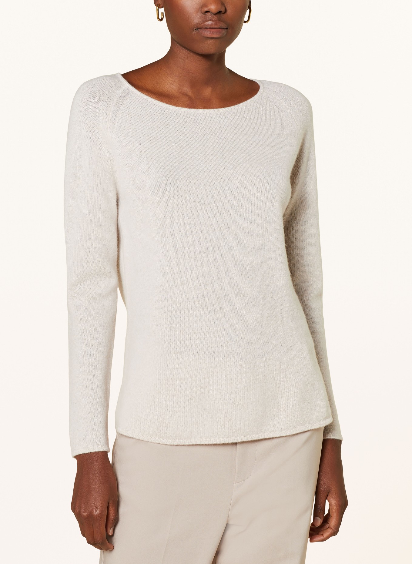 MRS & HUGS Cashmere-Pullover, Farbe: CREME (Bild 4)