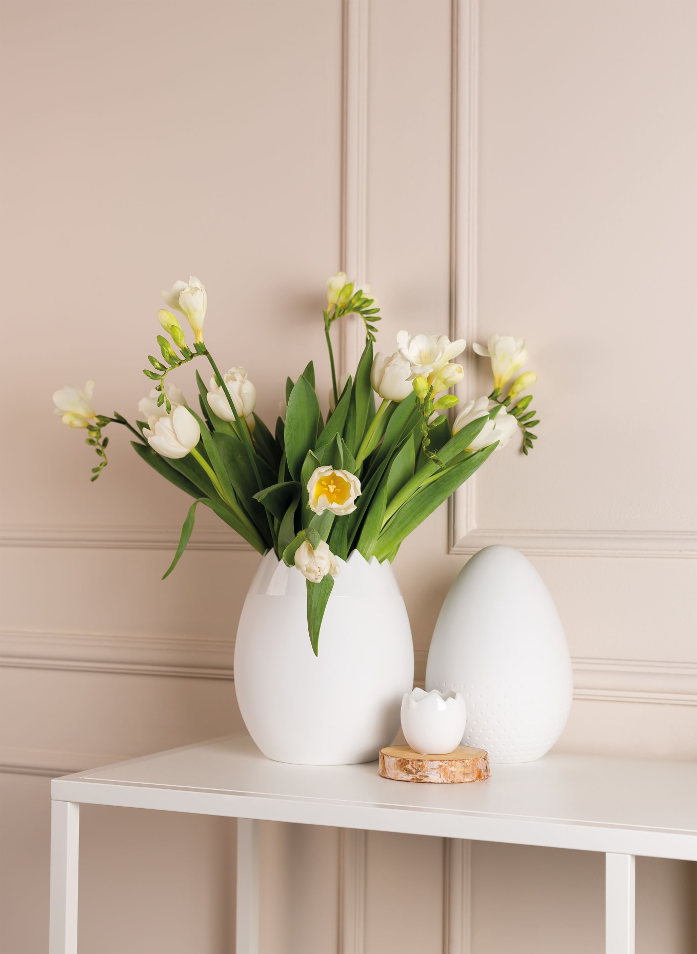 RÄDER Set of 2 vases, Color: WHITE (Image 4)
