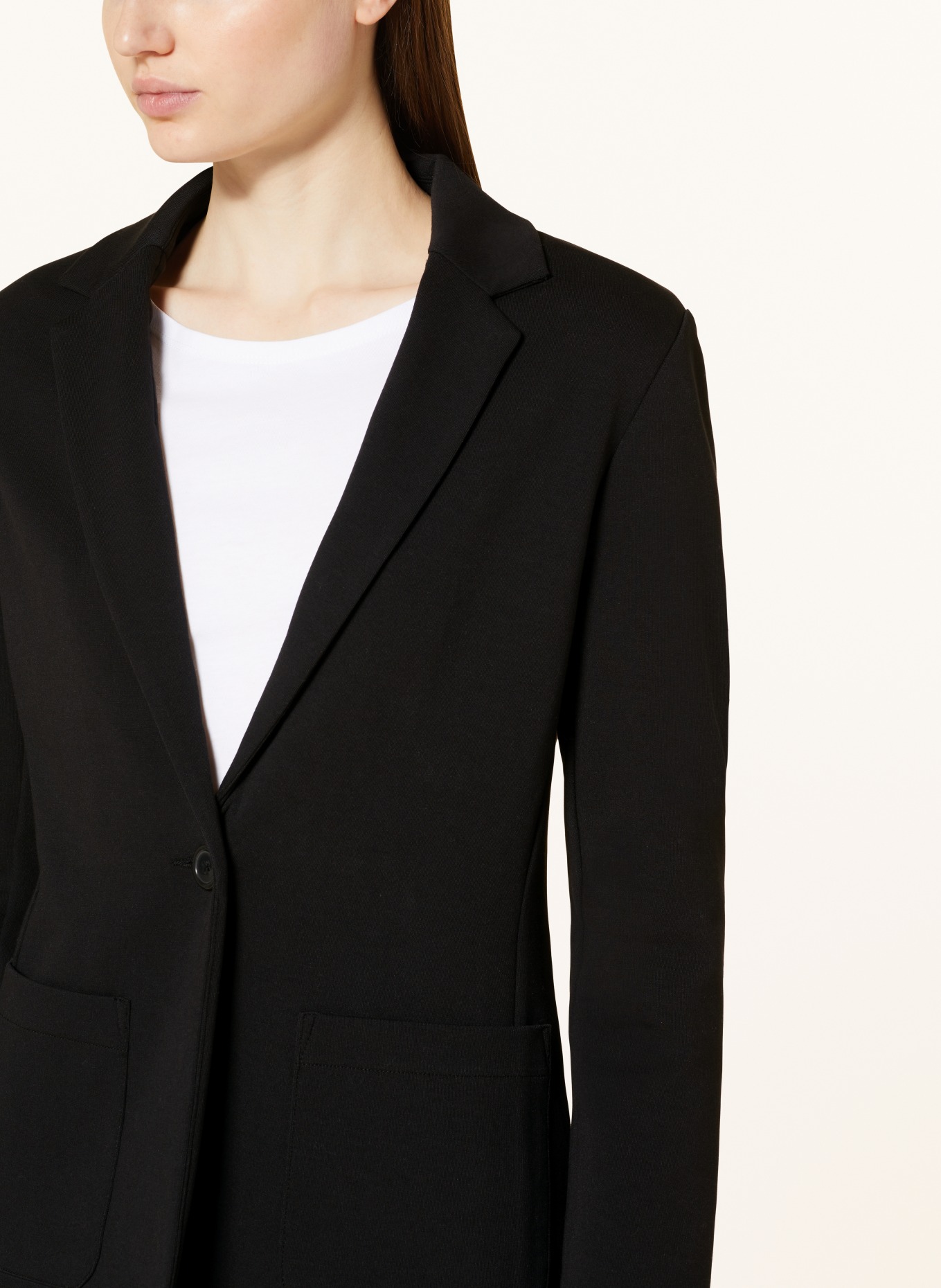 Marc O'Polo Jersey blazer, Color: BLACK (Image 4)