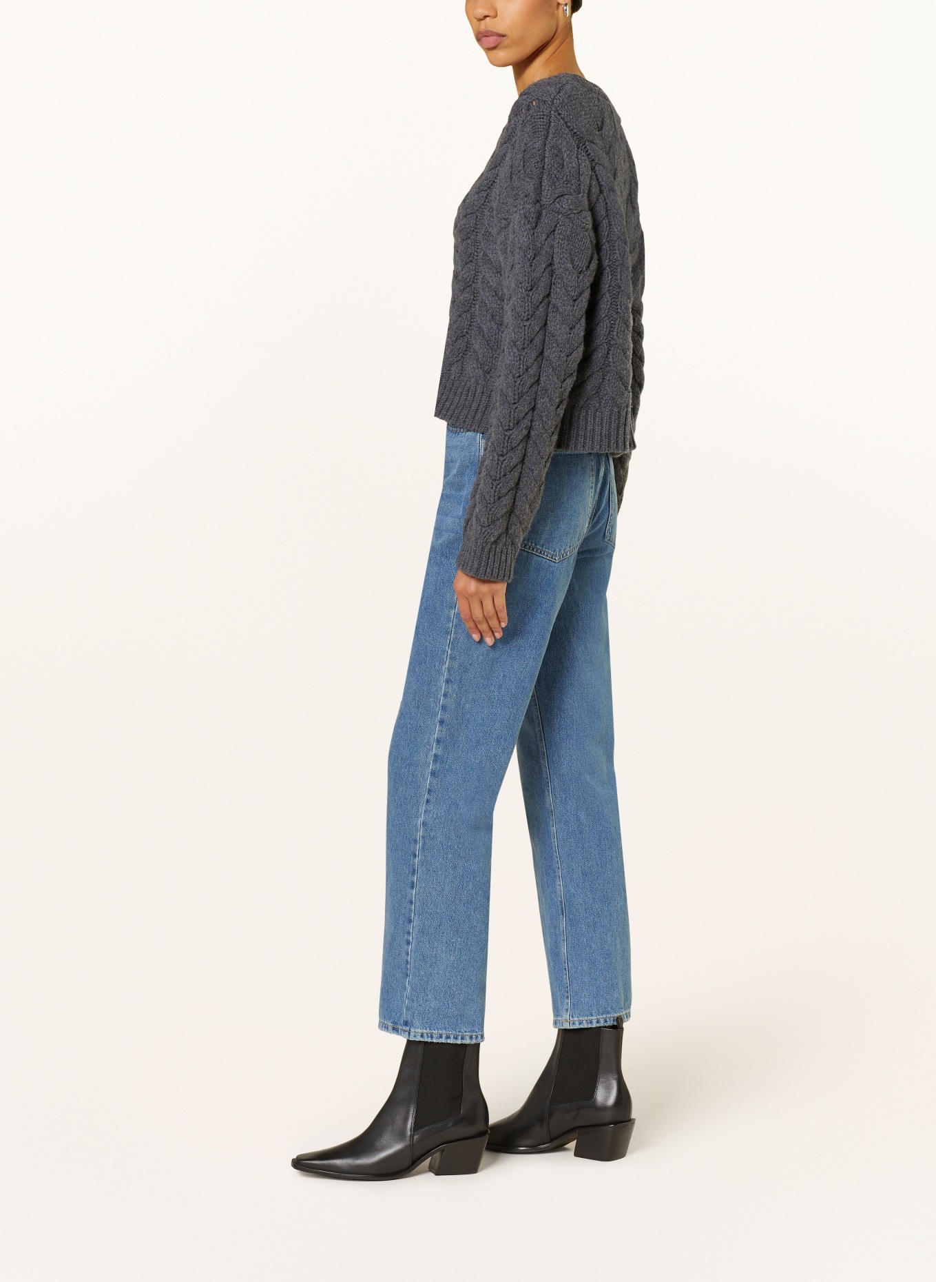 BY MALENE BIRGER Straight jeans MILIUM, Color: 23L Denim Blue (Image 4)