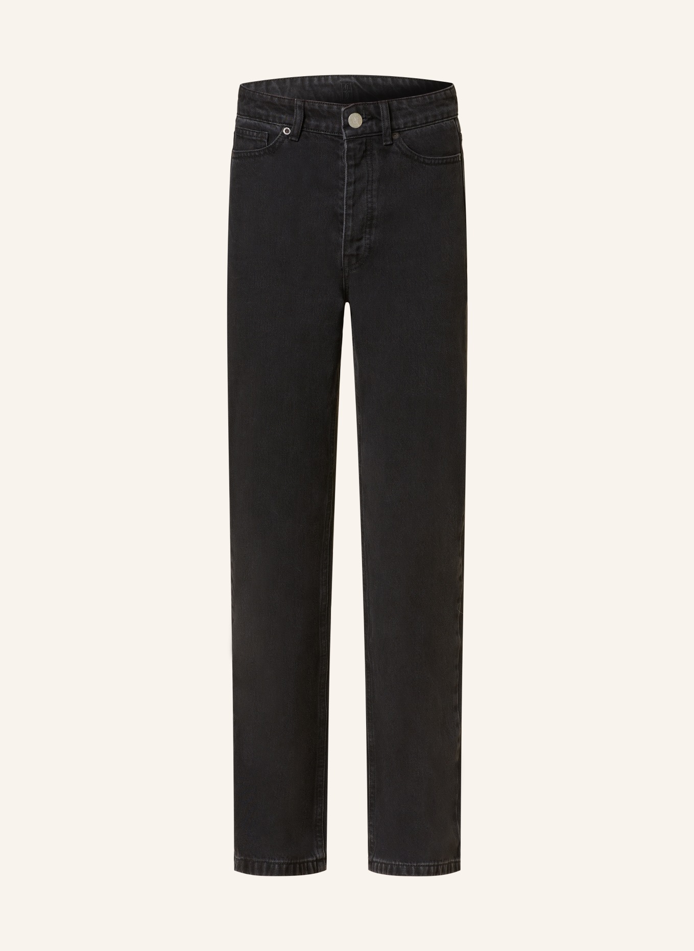 BY MALENE BIRGER Straight jeans MILIUMLO, Color: BLACK (Image 1)