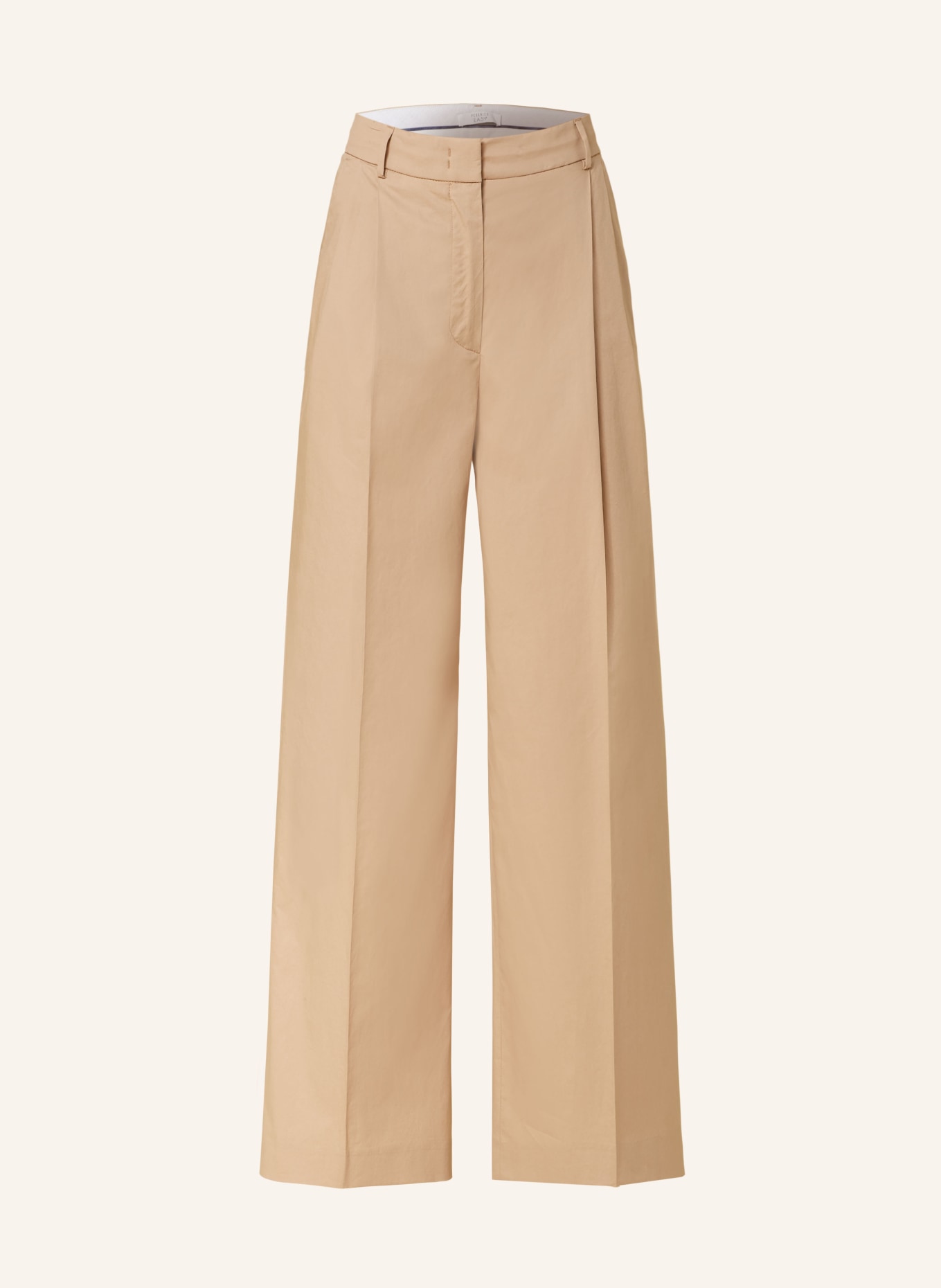 PESERICO EASY Wide leg trousers, Color: CAMEL (Image 1)