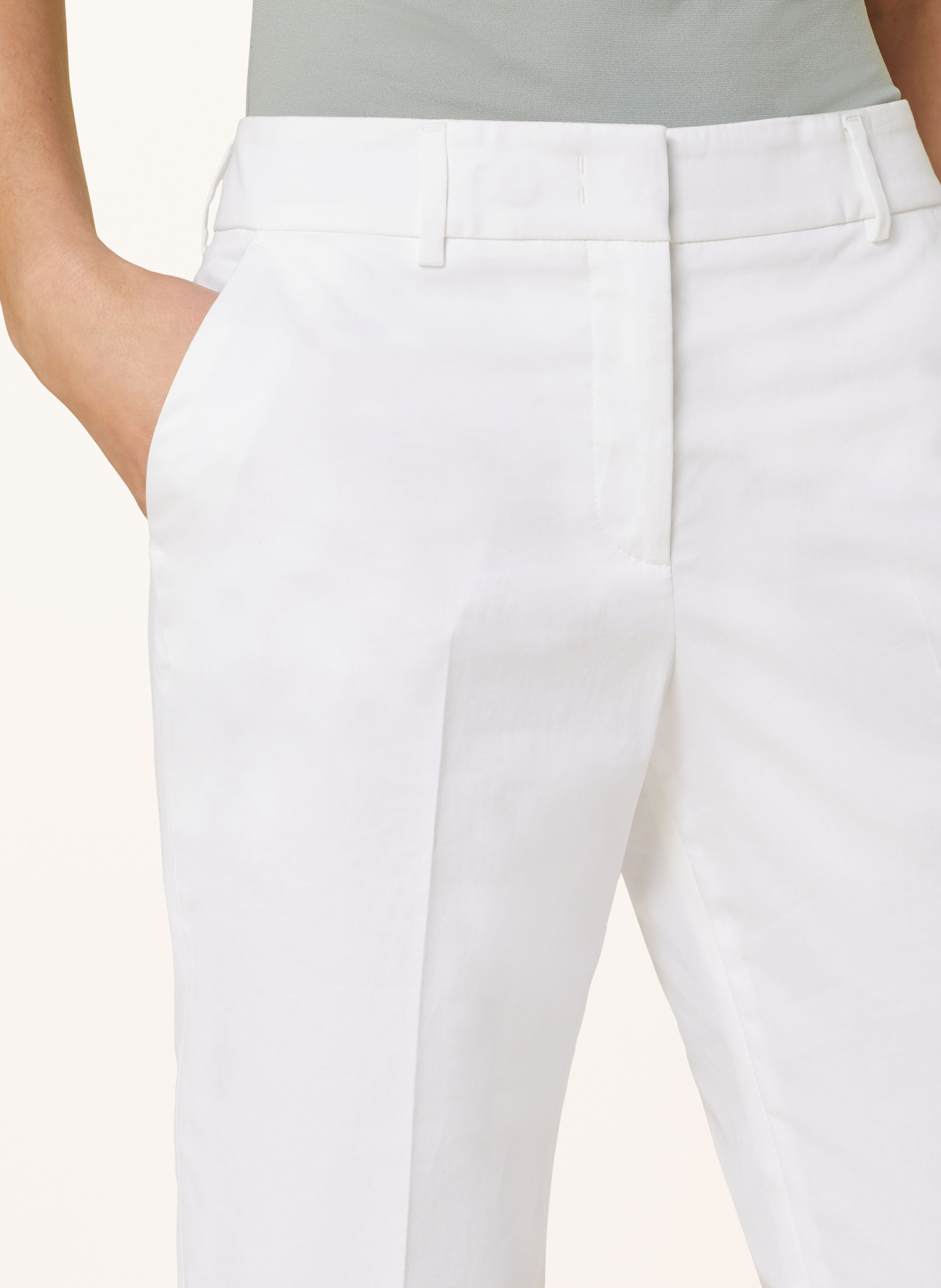 PESERICO EASY Chinos, Color: WHITE (Image 5)