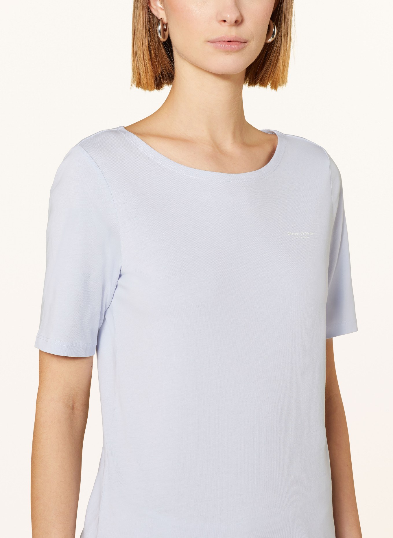 Marc O'Polo T-shirt, Color: LIGHT BLUE (Image 4)