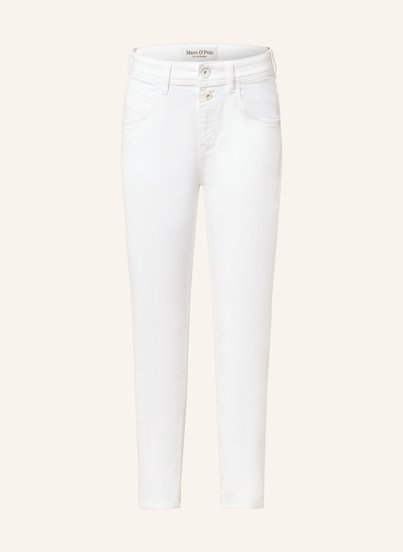 Marc O'Polo Boyfriend Jeans, Farbe: 100 WHITE (Bild 1)