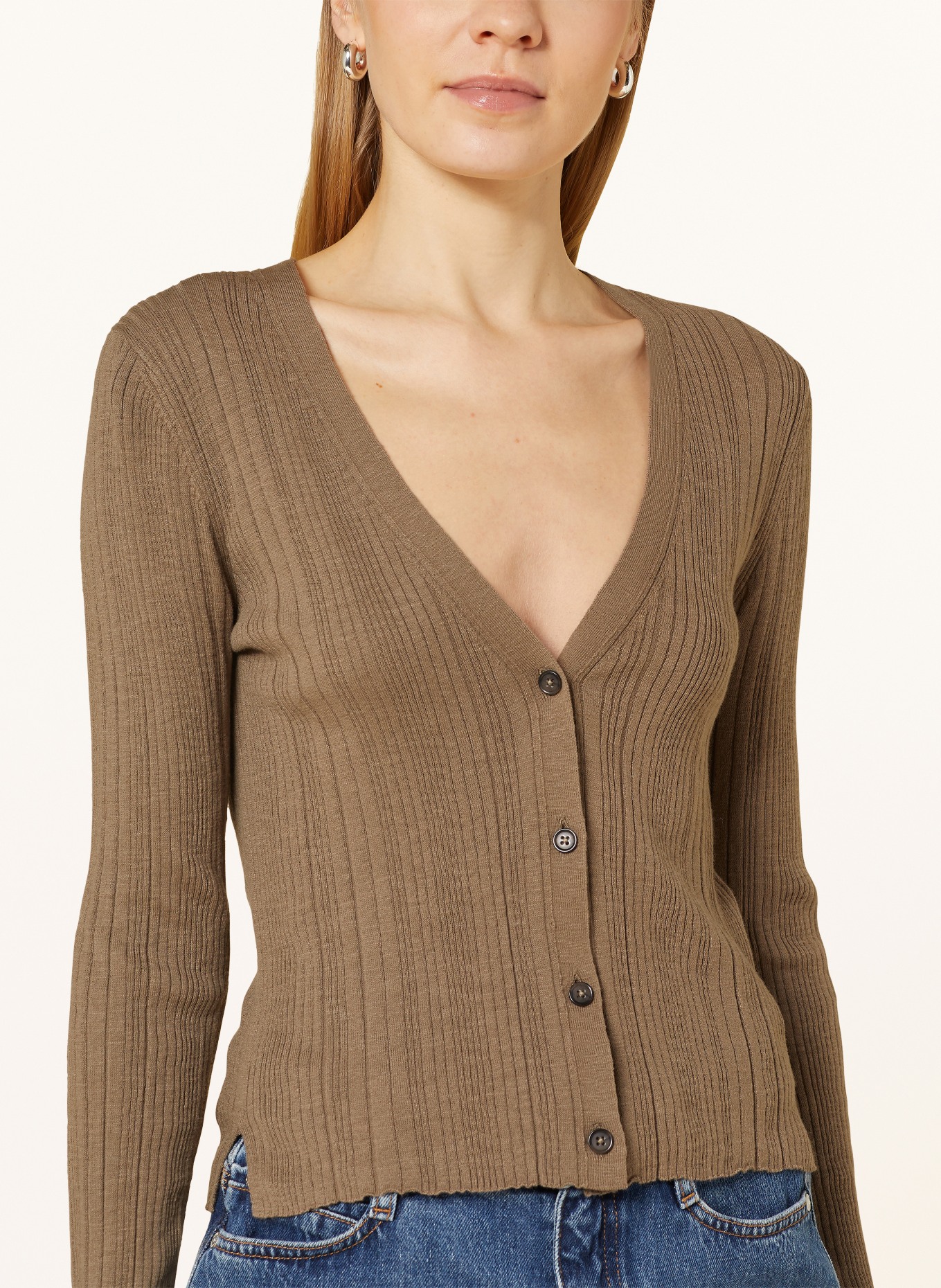 Marc O'Polo Cardigan, Color: BROWN (Image 4)