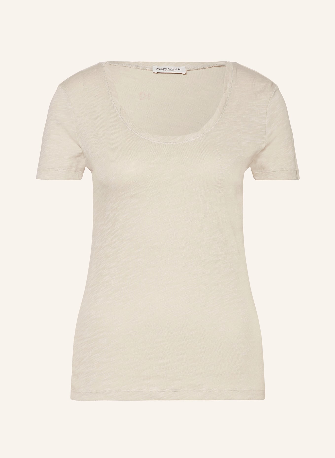 Marc O'Polo T-shirt, Color: LIGHT BROWN (Image 1)