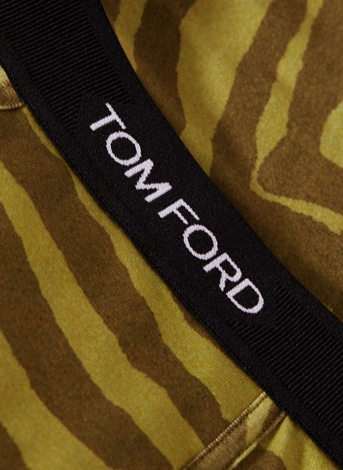 TOM FORD Boxer shorts, Color: LIGHT GREEN/ KHAKI (Image 3)