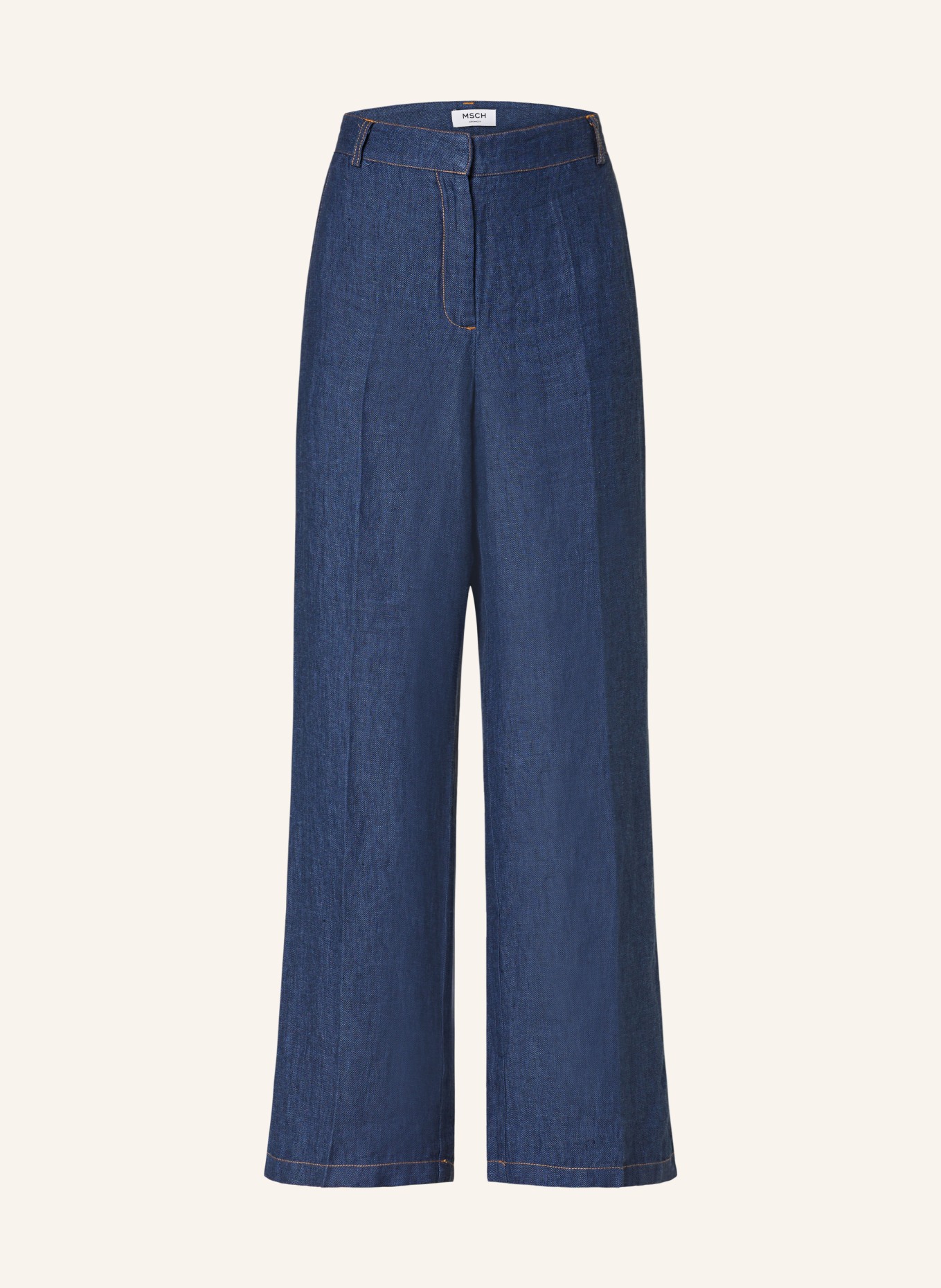 MSCH COPENHAGEN Trousers MSCHCLARITTA, Color: BLUE (Image 1)