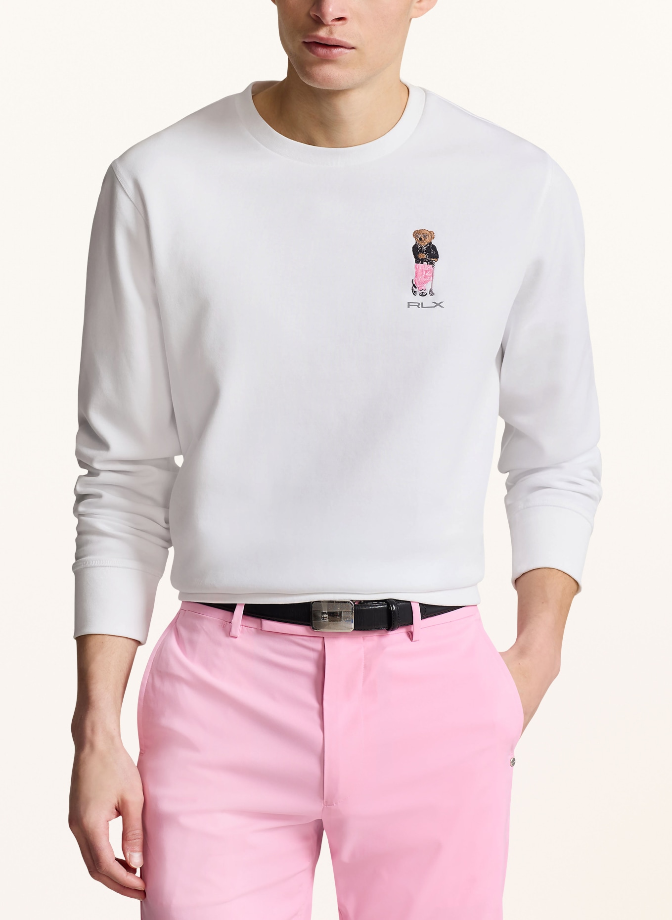 RLX RALPH LAUREN Sweatshirt, Farbe: WEISS (Bild 4)