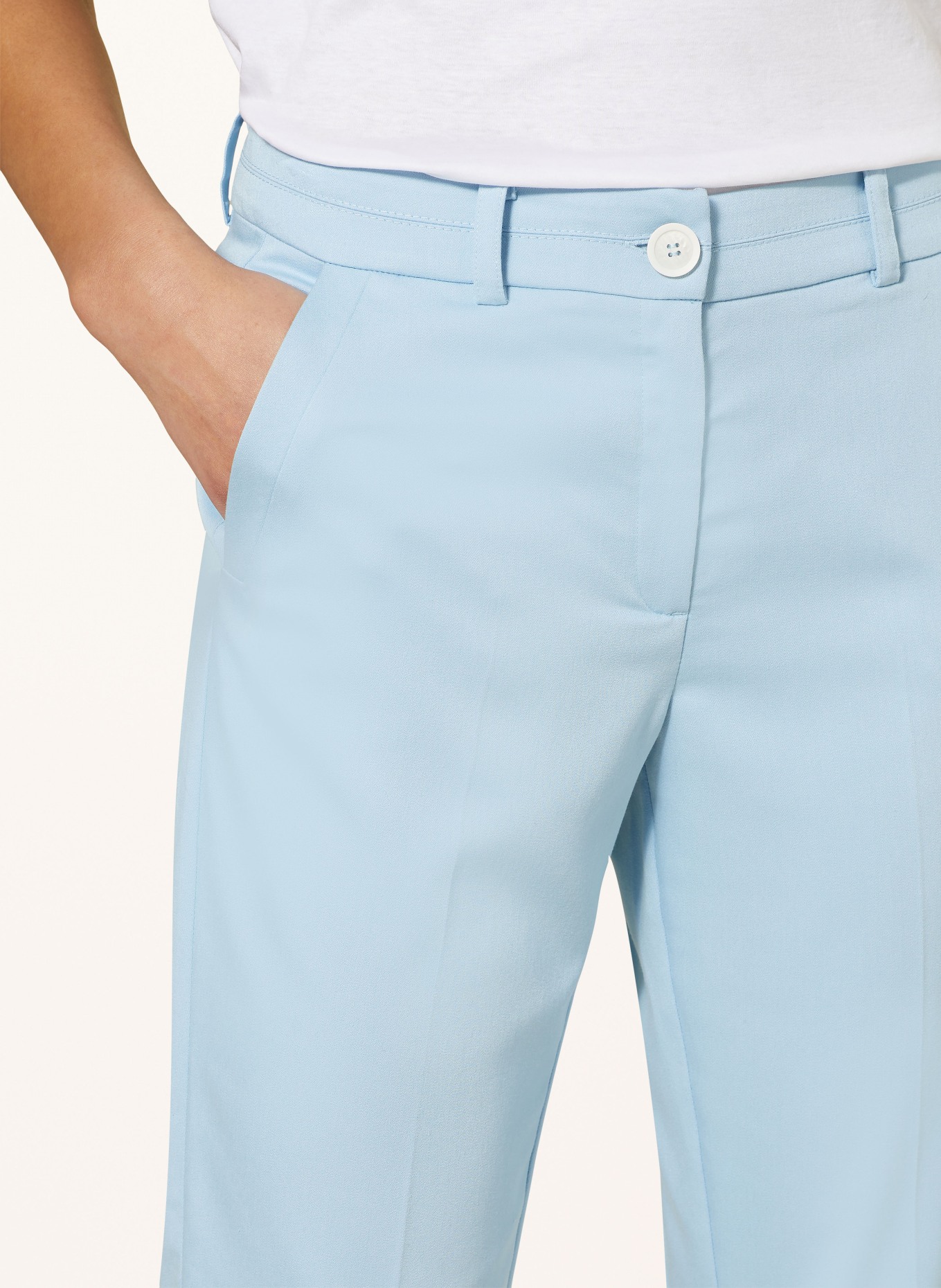 MORE & MORE 7/8 pants, Color: LIGHT BLUE (Image 5)