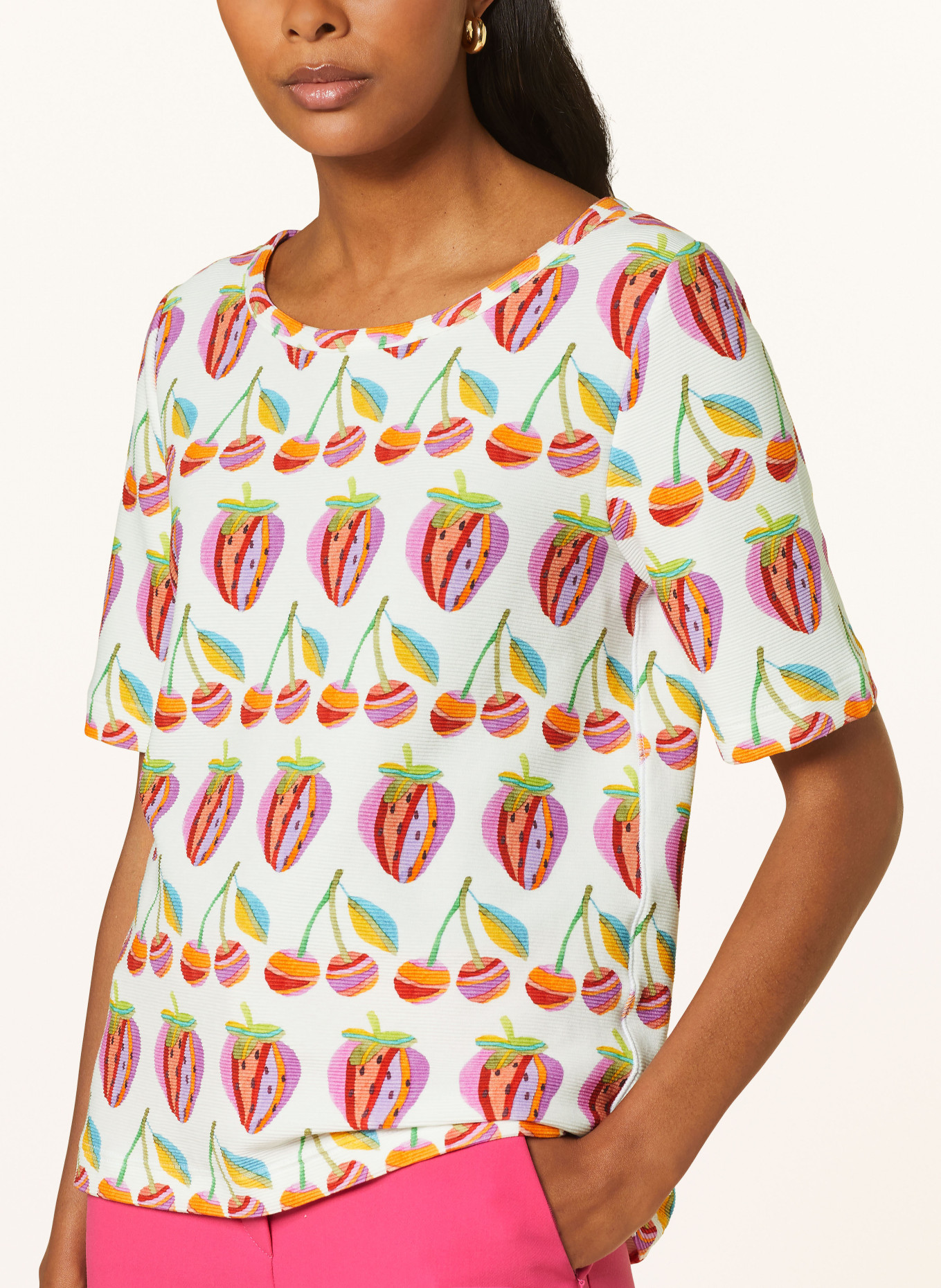 lilienfels T-Shirt, Farbe: WEISS/ PINK/ ORANGE (Bild 4)