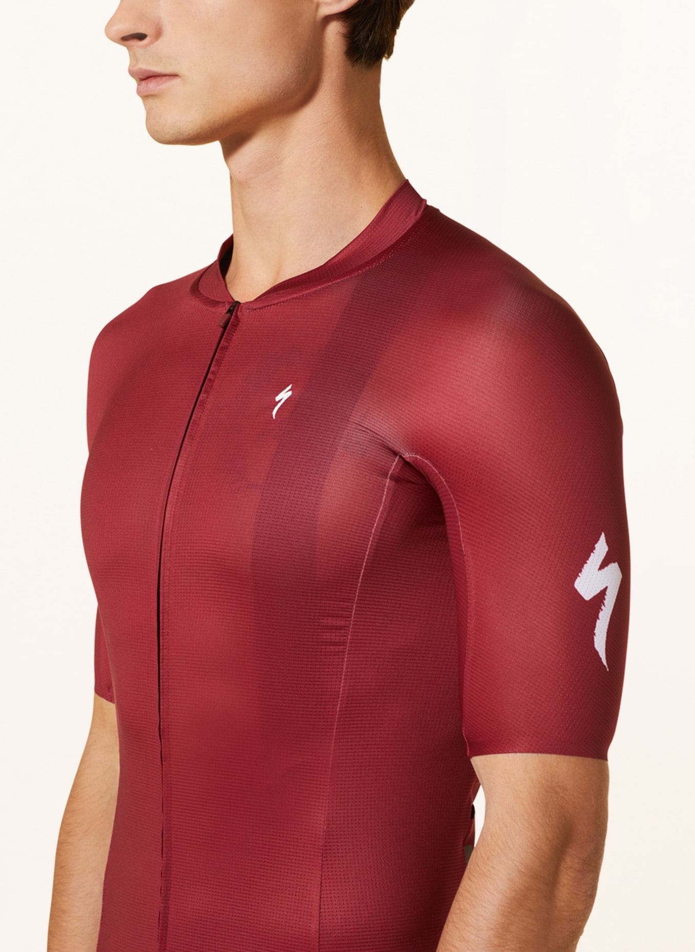 SPECIALIZED Cycling jersey SL RACE, Color: DARK RED (Image 4)