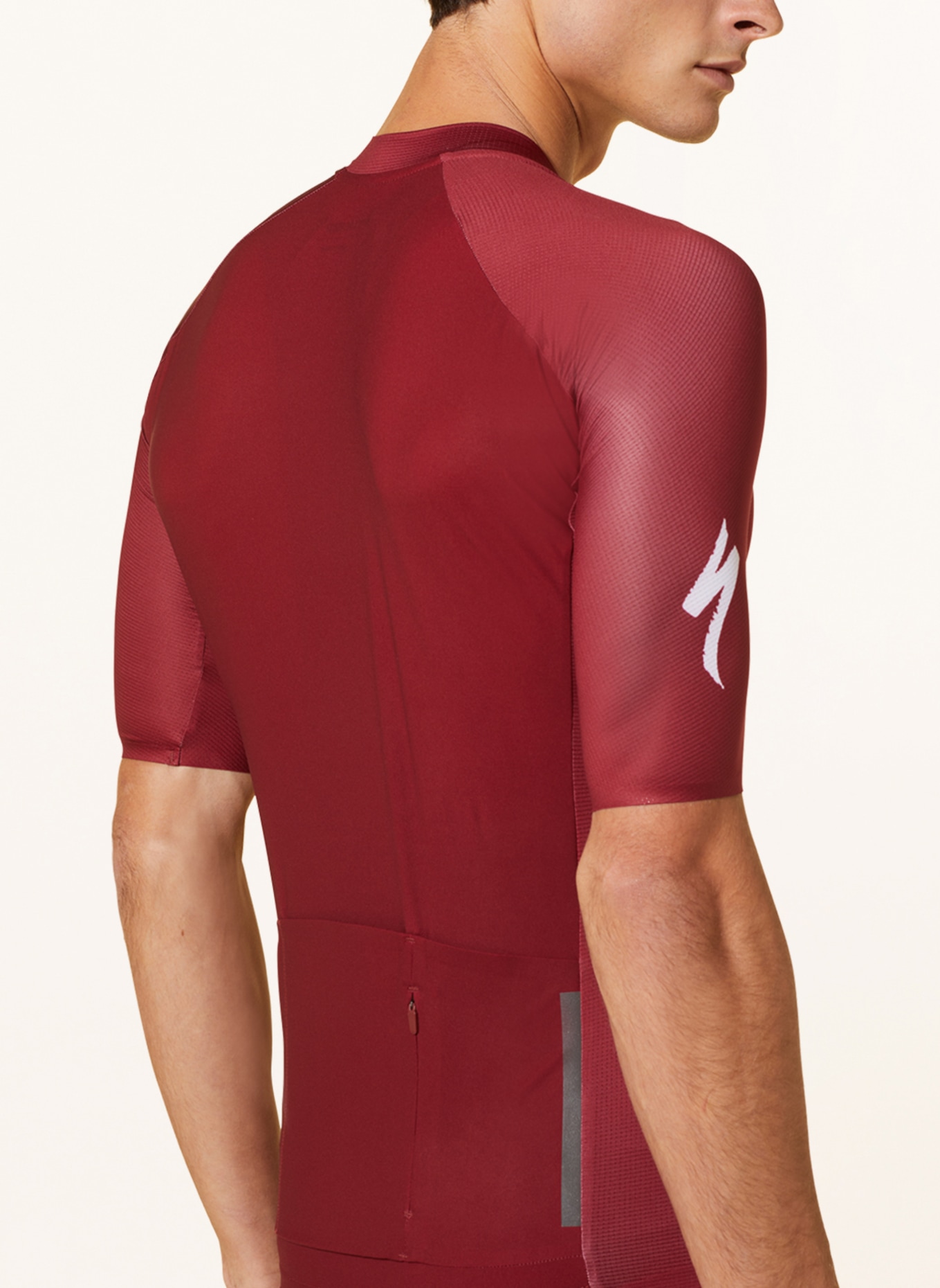 SPECIALIZED Cycling jersey SL RACE, Color: DARK RED (Image 5)