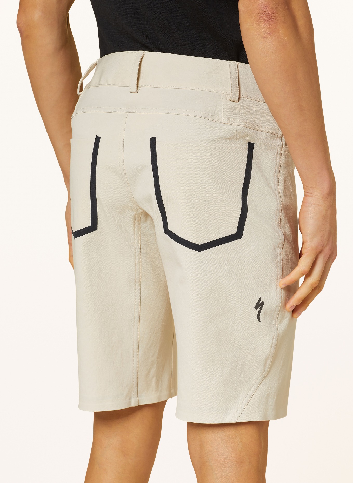SPECIALIZED Cycling shorts ADV without padded insert, Color: CREAM (Image 6)