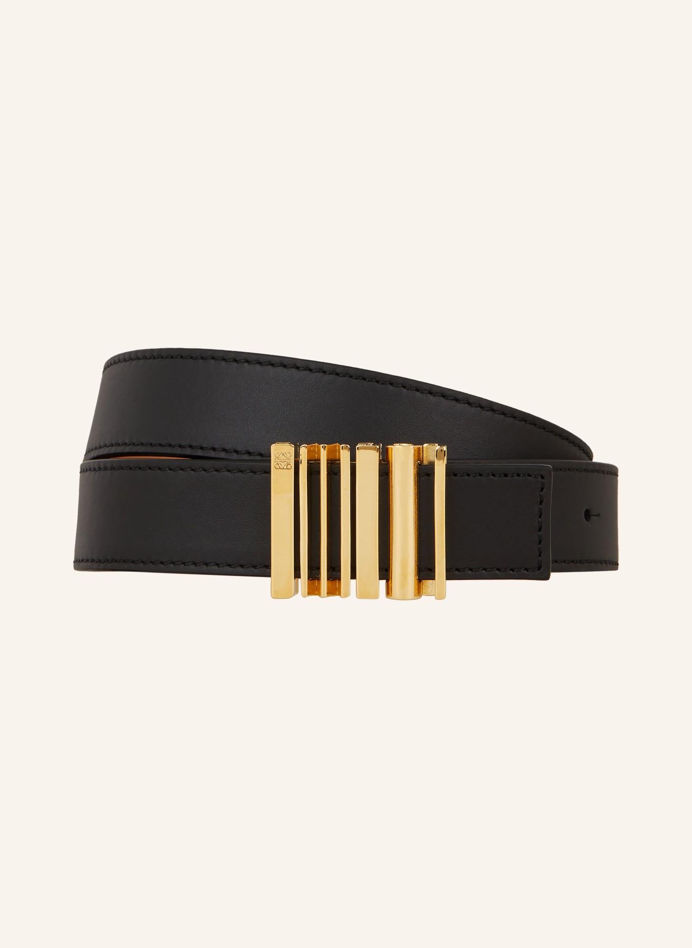 LOEWE Leather belt, Color: BLACK (Image 1)