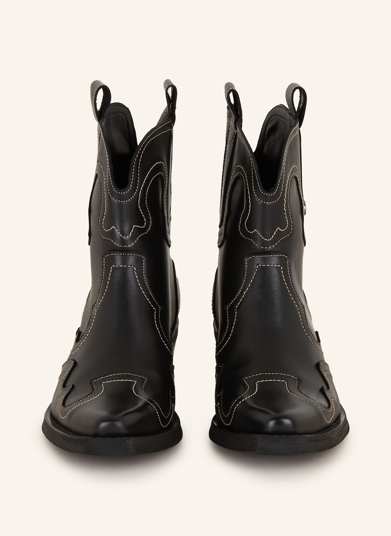 STEVE MADDEN Cowboy boots WAYNOA, Color: BLACK (Image 3)