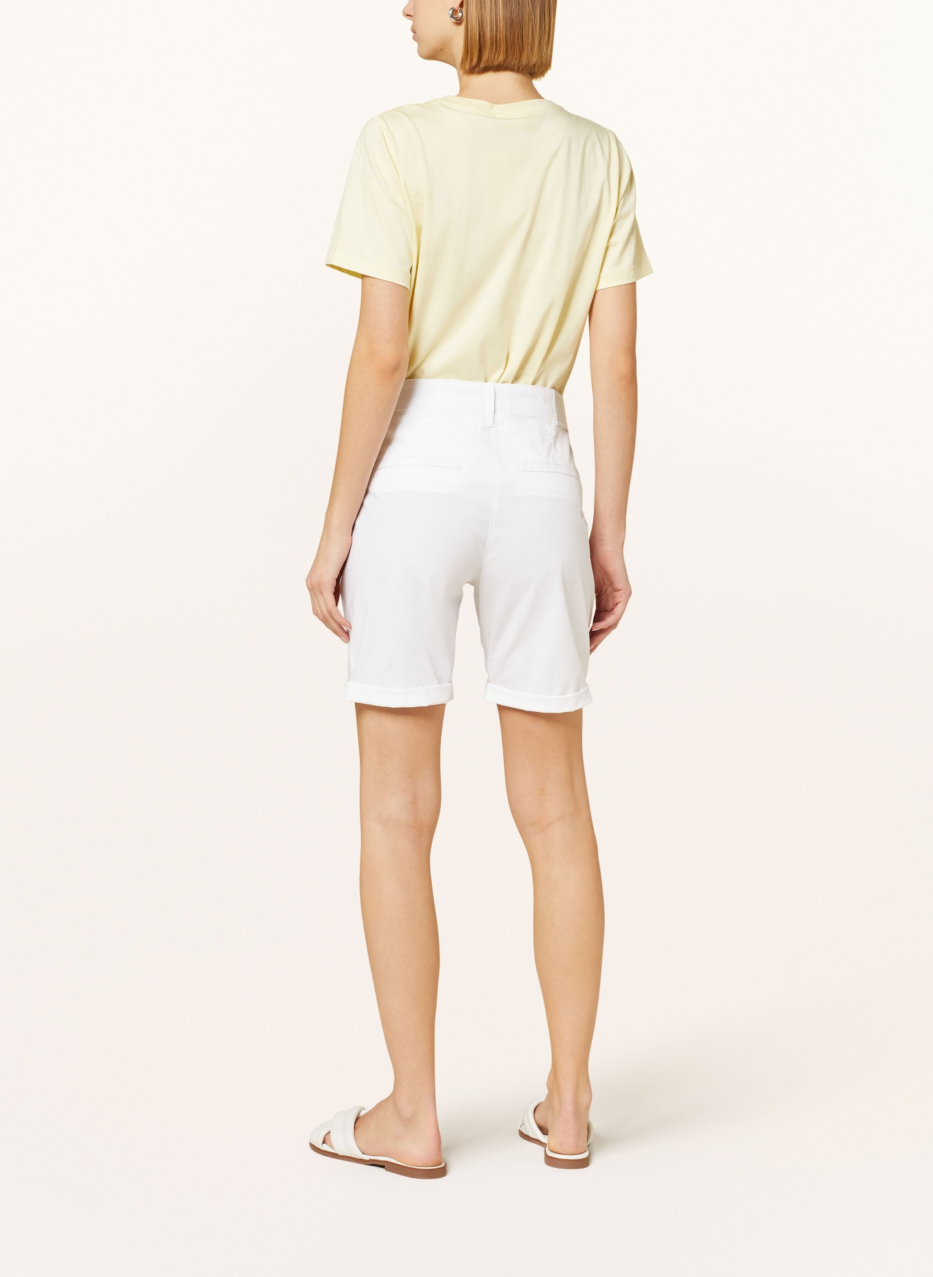 MAC Shorts CHINO, Color: WHITE (Image 3)