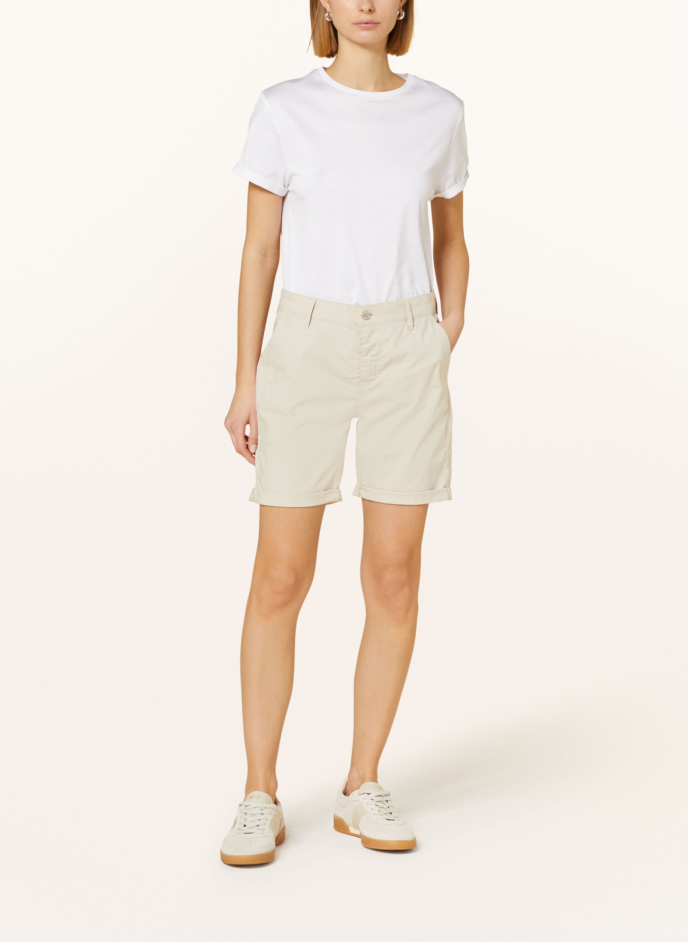 MAC Shorts CHINO, Color: CREAM (Image 2)