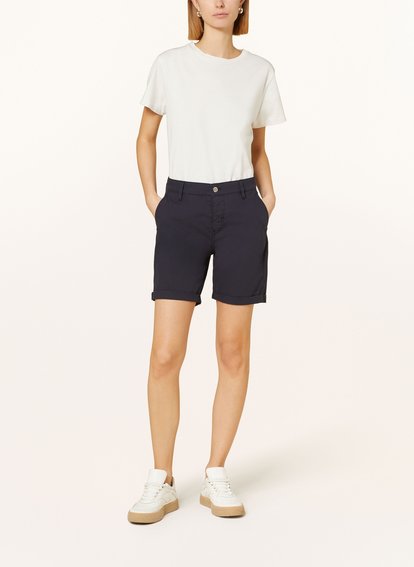 MAC Shorts CHINO, Color: DARK BLUE (Image 2)