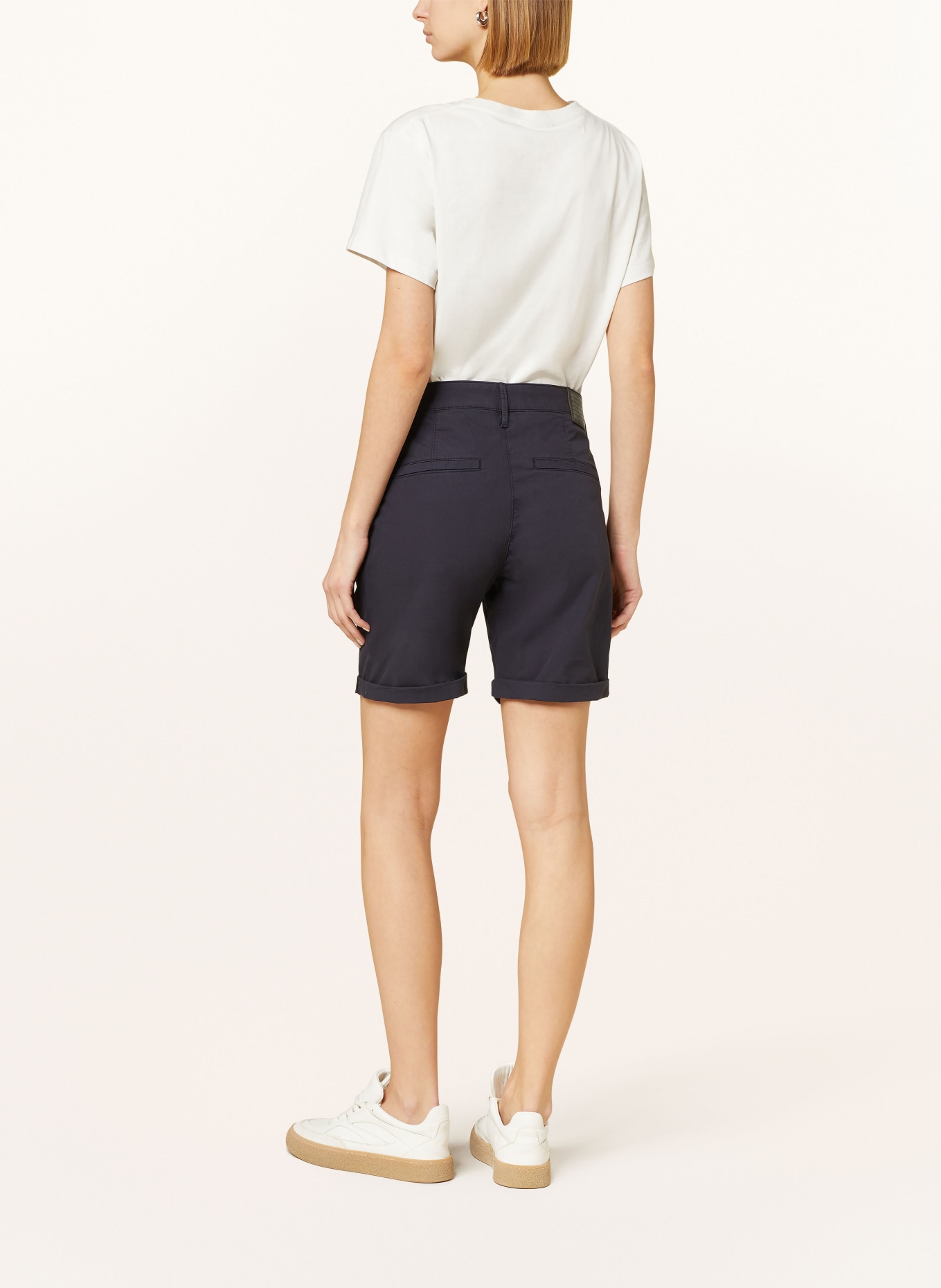 MAC Shorts CHINO, Color: DARK BLUE (Image 3)