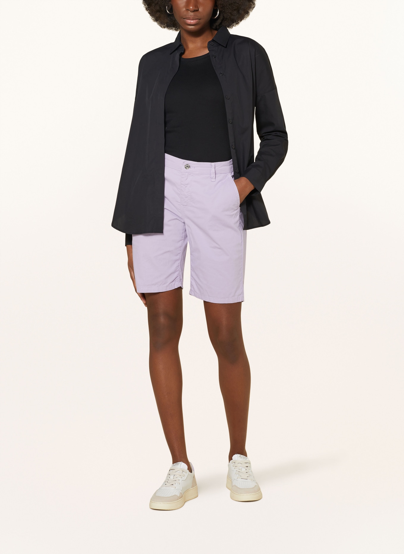 MAC Shorts CHINO, Color: LIGHT PURPLE (Image 2)