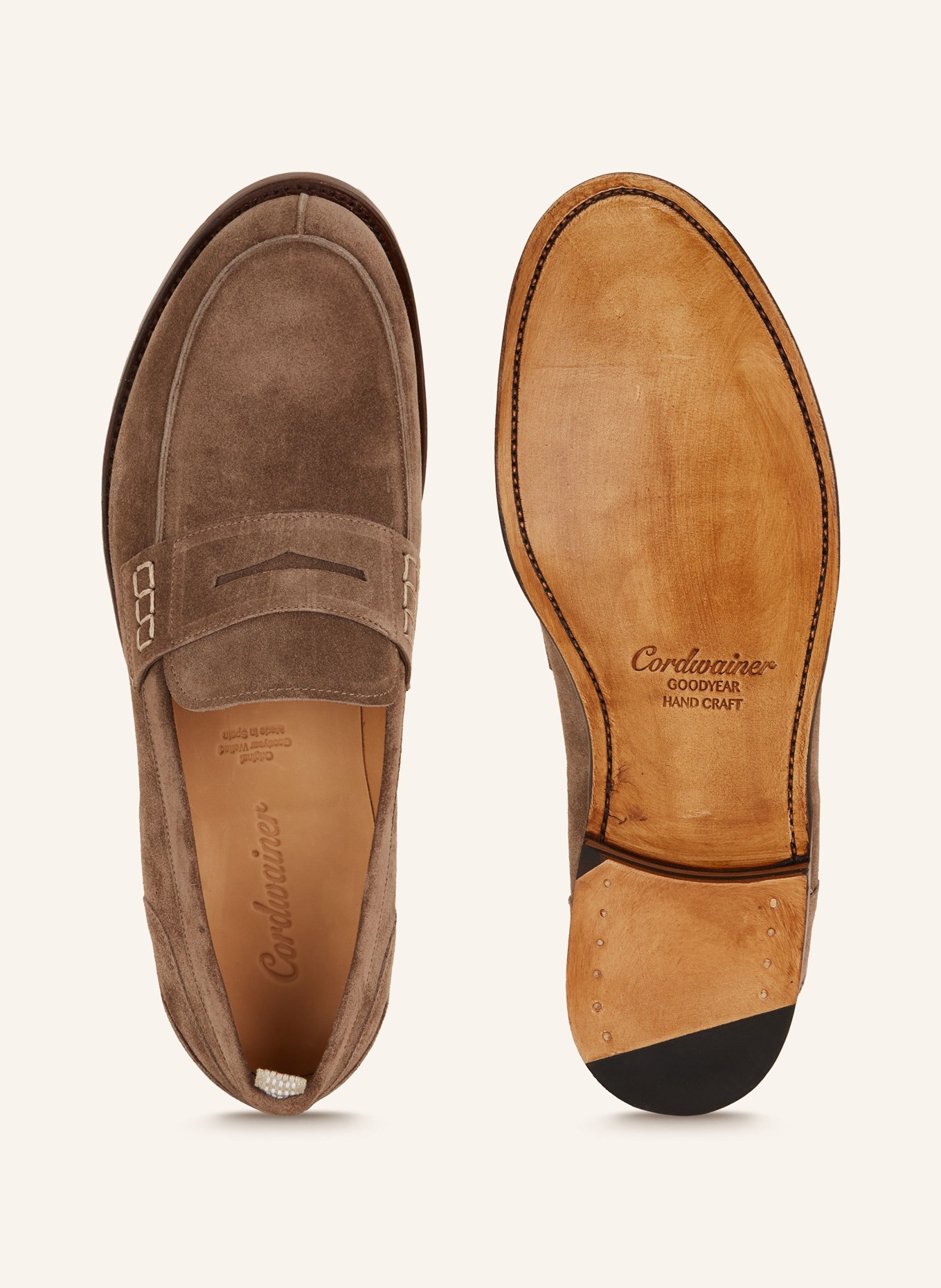 Cordwainer Loafers, Color: BROWN (Image 5)