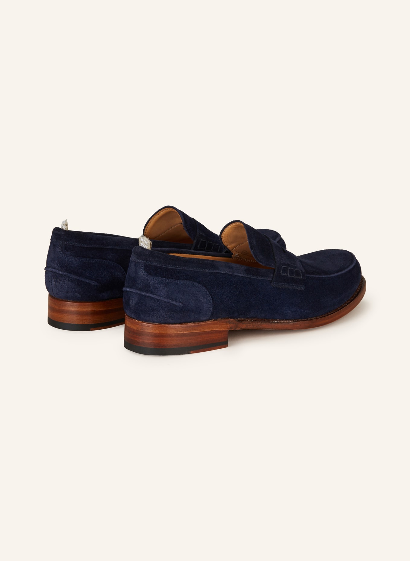 Cordwainer Penny loafers, Color: DARK BLUE (Image 2)