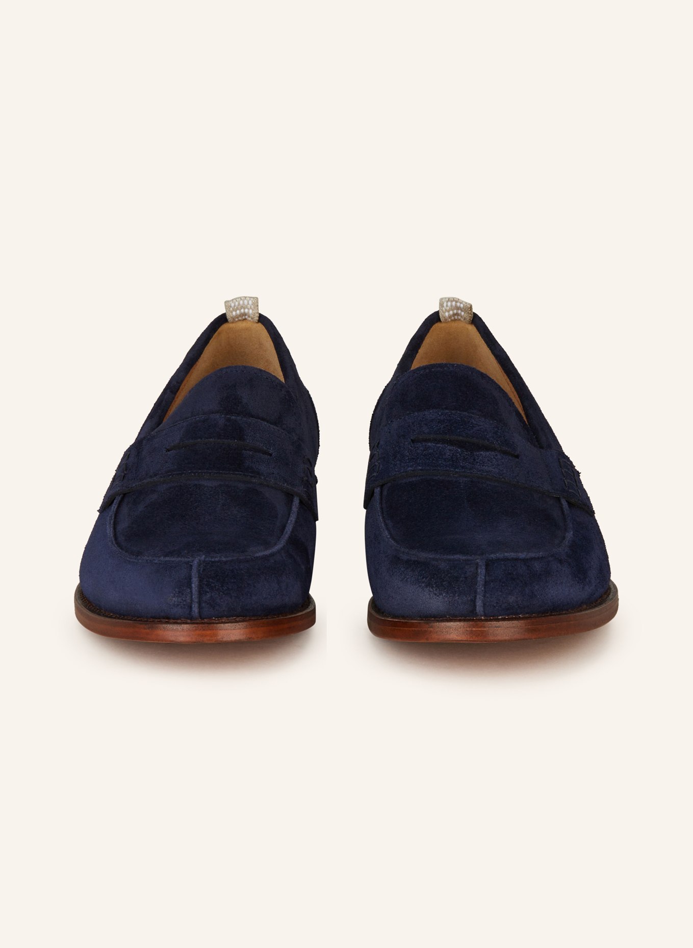 Cordwainer Penny loafers, Color: DARK BLUE (Image 3)